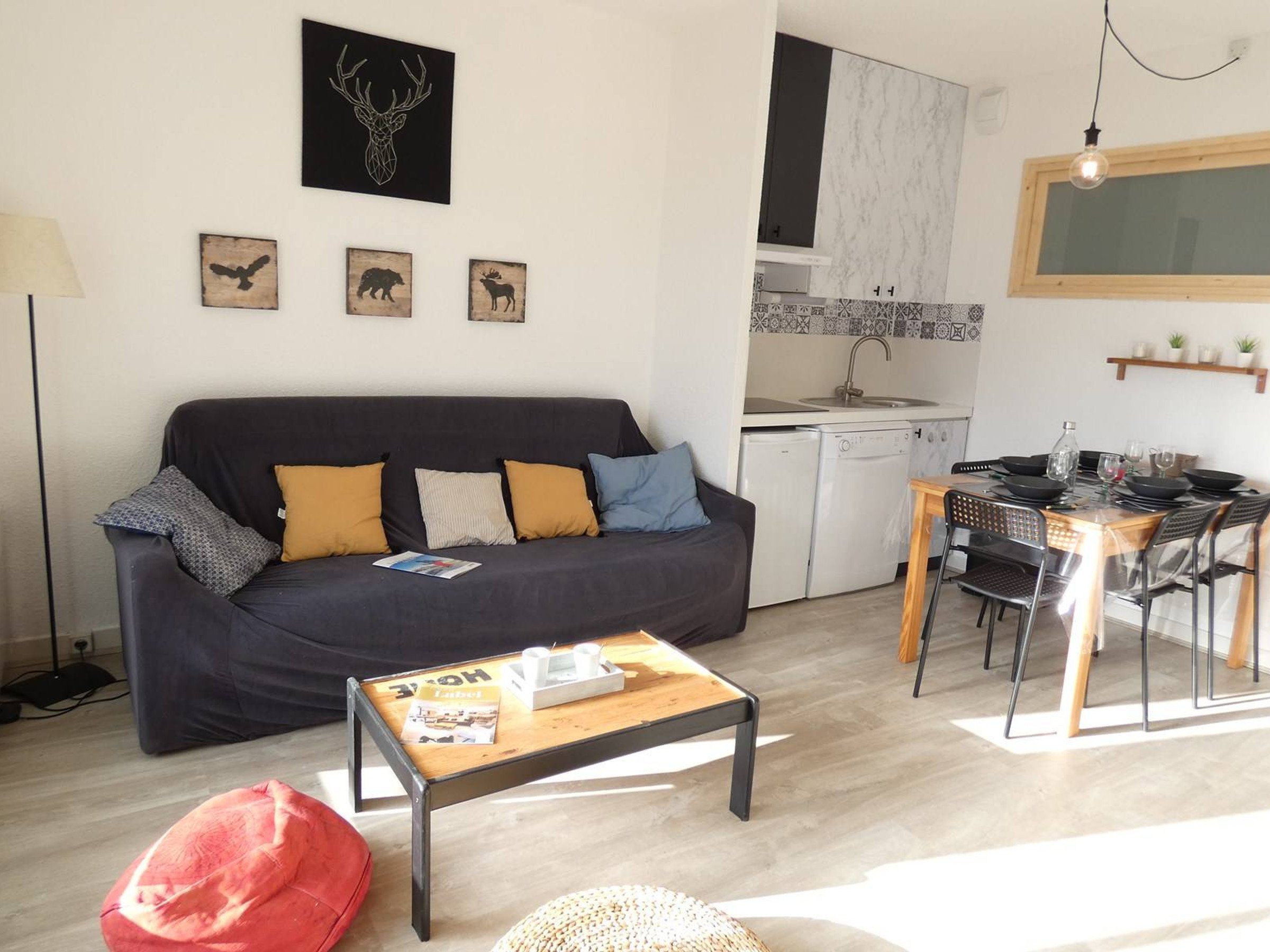 Appartement 2 pièces 6 personnes avec balcon - Résidence SOL Y NEOU I et II - Saint Lary Soulan