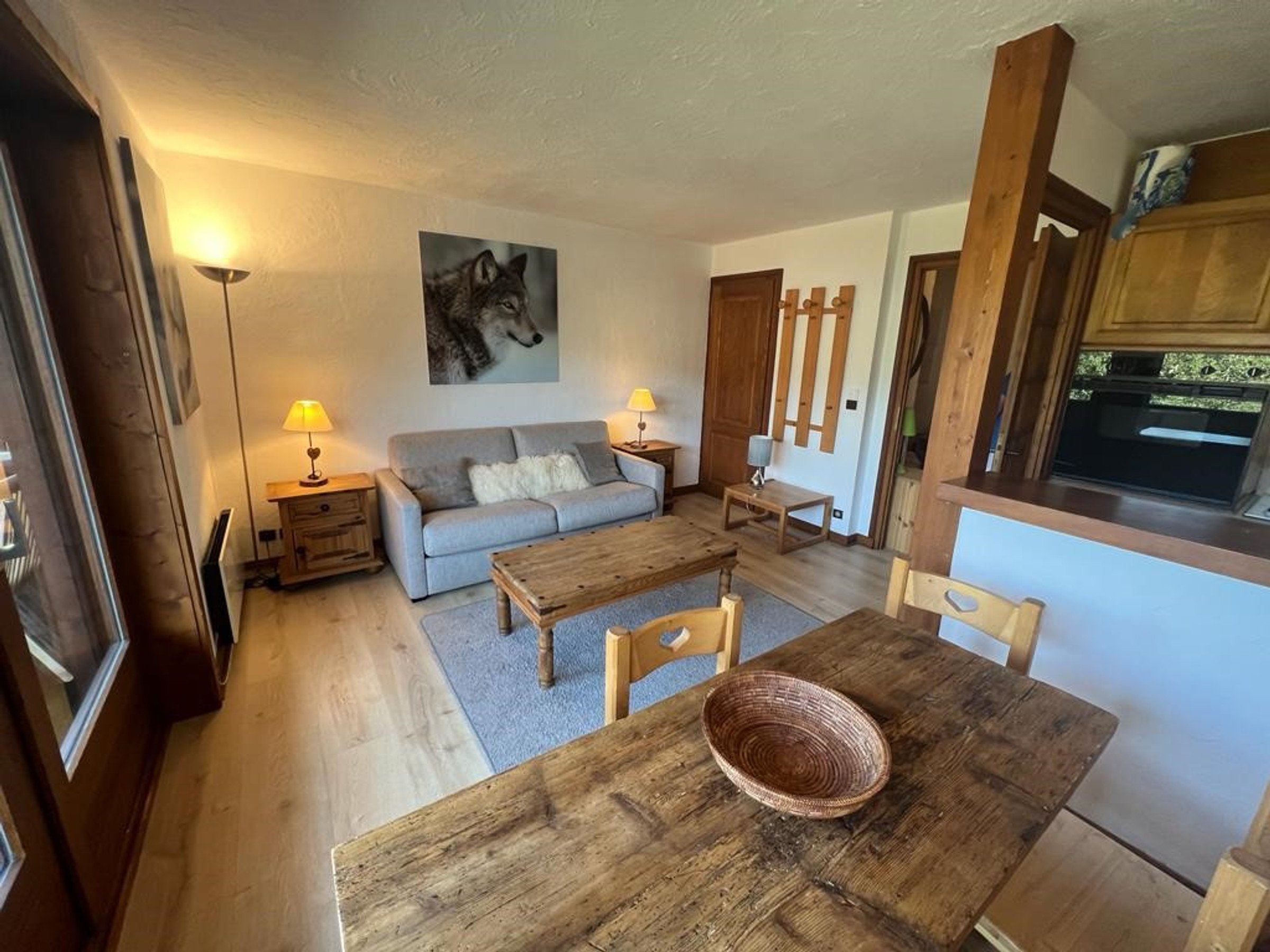 Studio 4 personnes avec balcon - Résidence SKI&GOLF " LES ORMES" - Megève