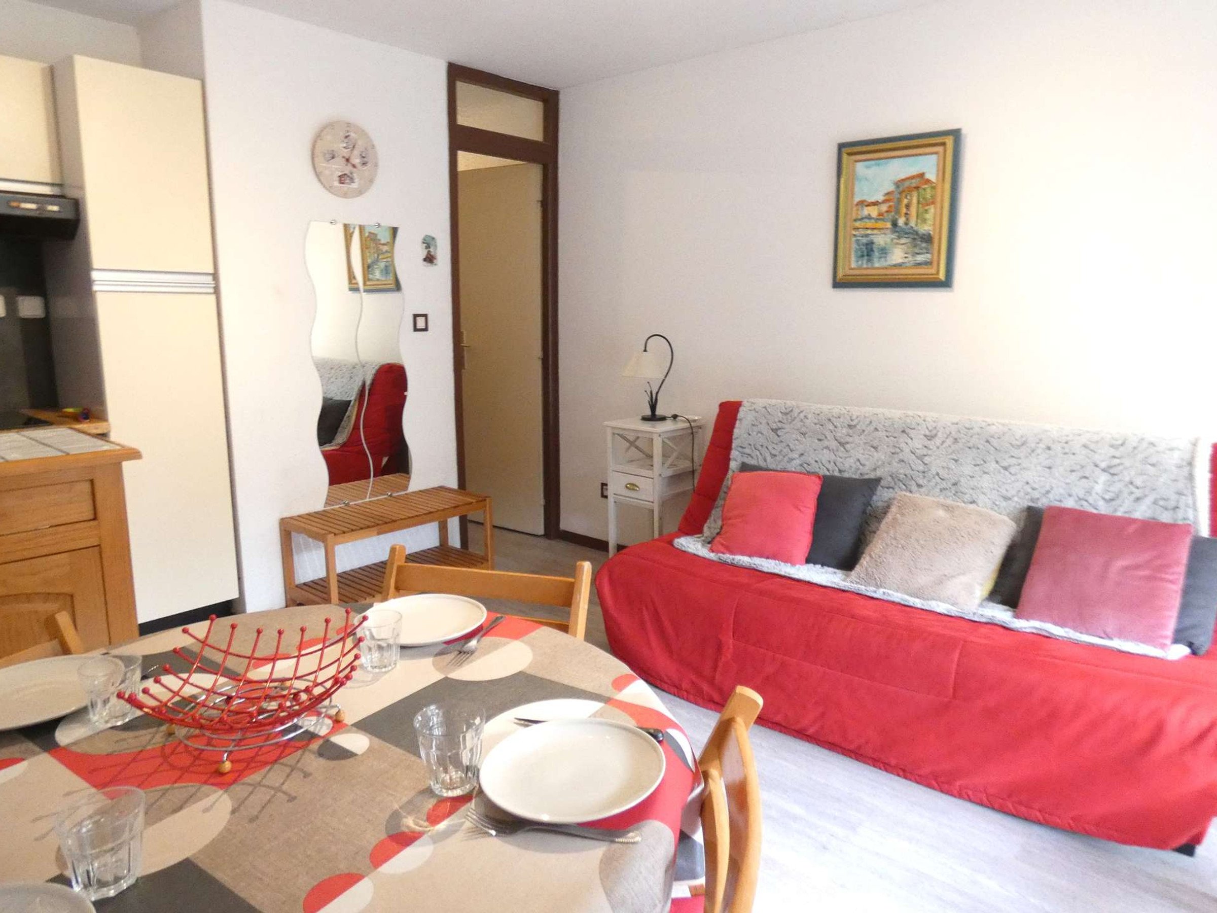 Appartement 2 kamers 6 personen met balkon - Résidence LE HAMEAU DES THERMES - Saint Lary Soulan
