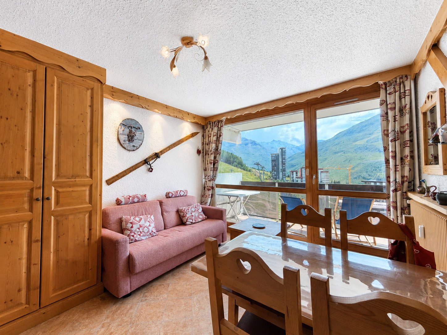 Studio 3 Personnes Classique - Appartements PELVOUX - Les Menuires Croisette