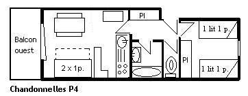 Appartement Chandonnelles 2 MRB100-P04 - Méribel Centre 1600 