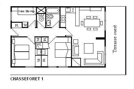 Appartement Chasseforet MRB140-001 - Méribel Centre 1600 