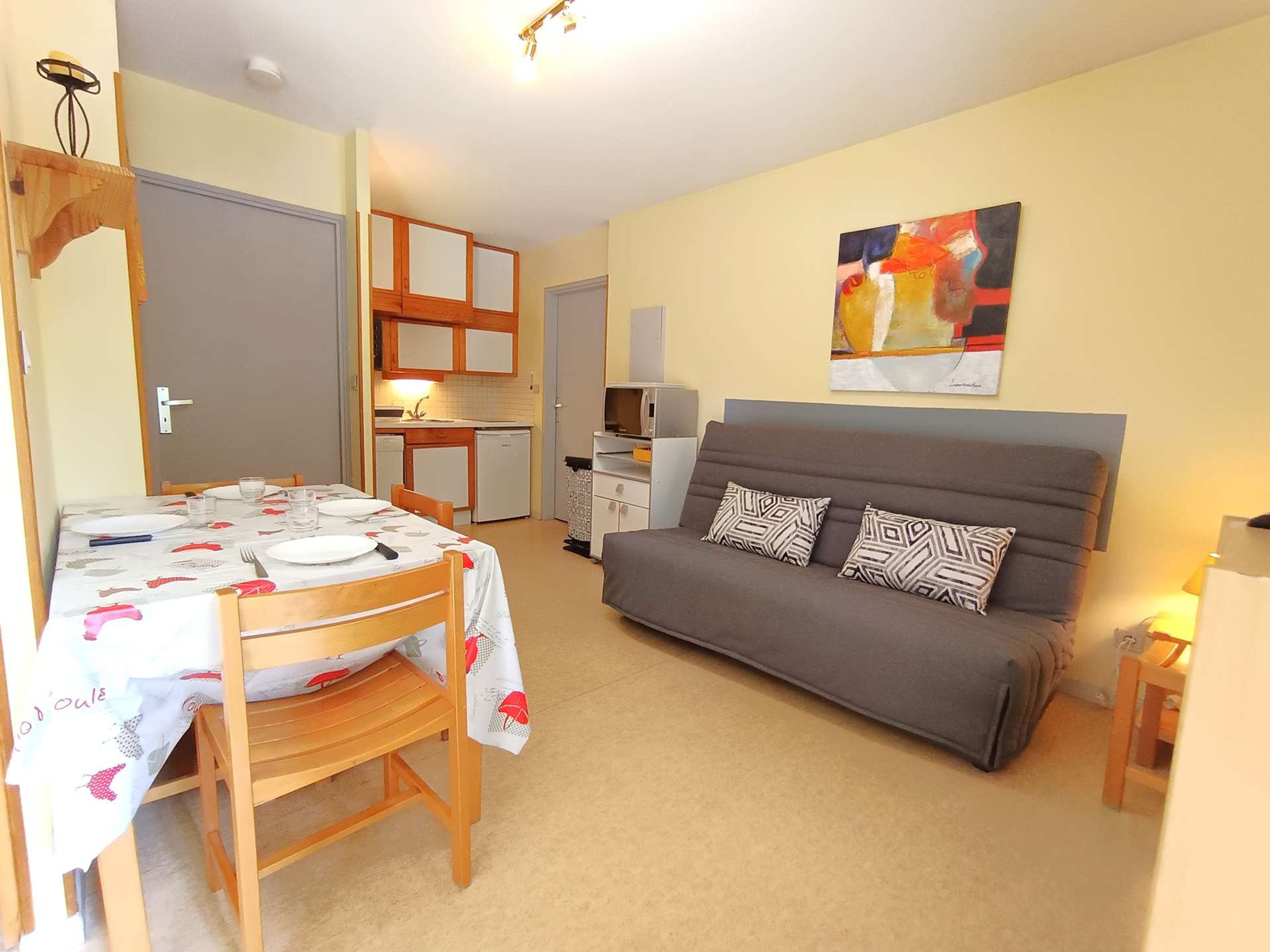 Appartement 2 pièces 6 personnes avec balcon - Résidence LE PARC - Saint Lary Soulan