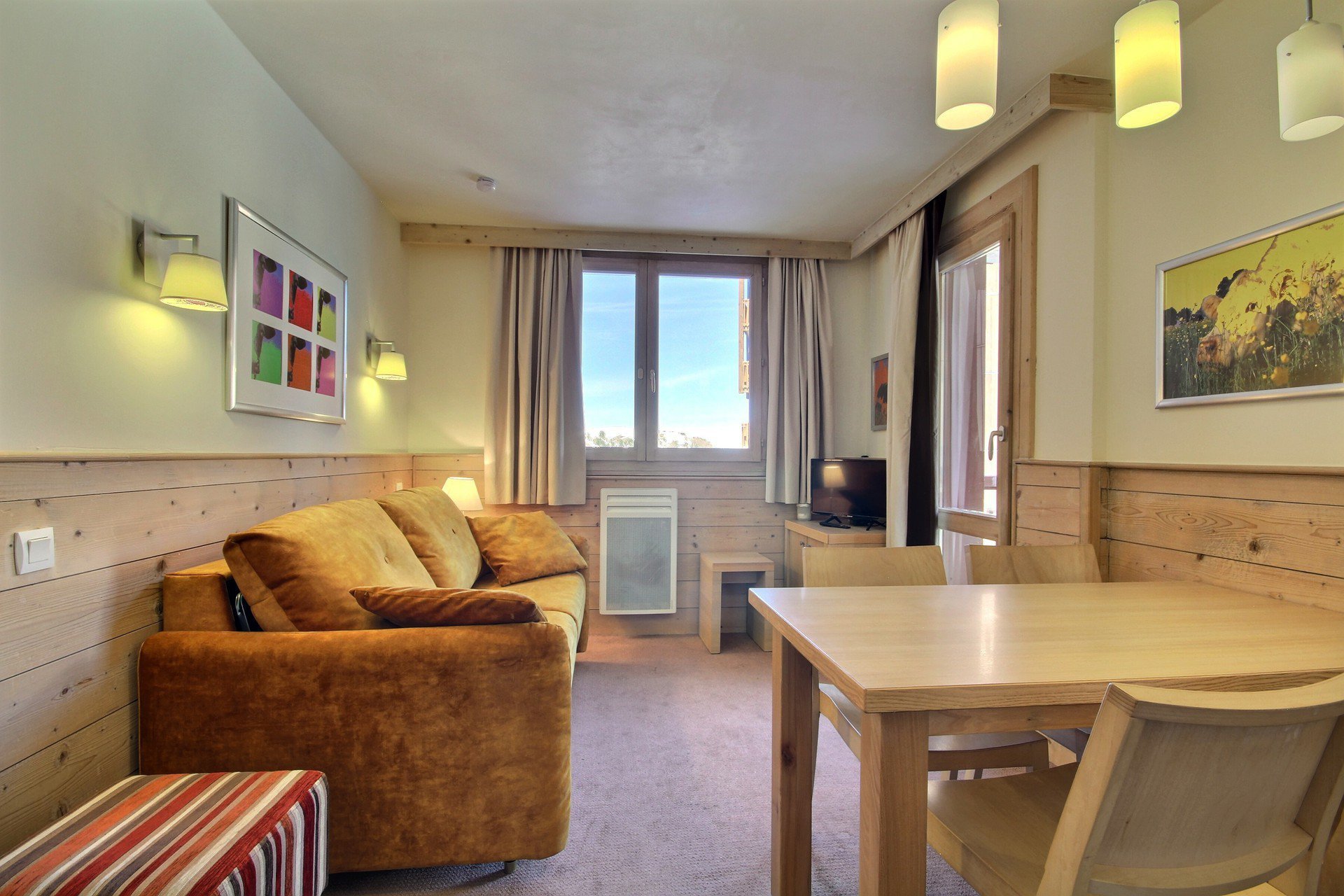 Studio 4 personnes Classique - Appartements RESIDENCE GEMEAUX - Plagne - Belle Plagne