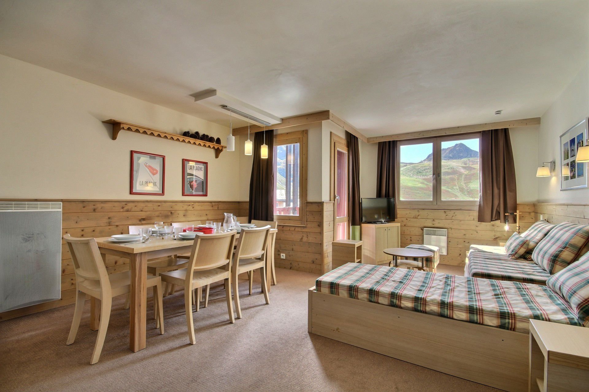 3 kamers 7 personen Klassiek - Appartements RESIDENCE GEMEAUX - Plagne - Belle Plagne