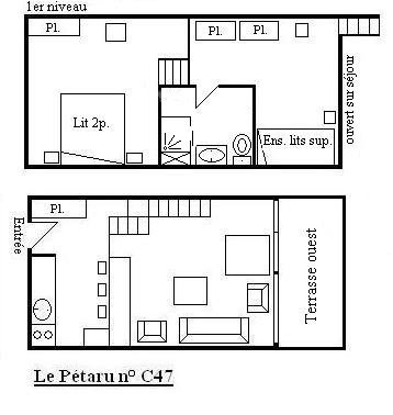 Appartement Petaru MRB540-C47 - Méribel Centre 1600 