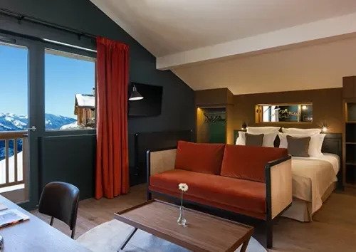 Superior Family Room 2 Adults & 2 Children - Ours Blanc Hotel & Spa 4* - Les Menuires Reberty 1850