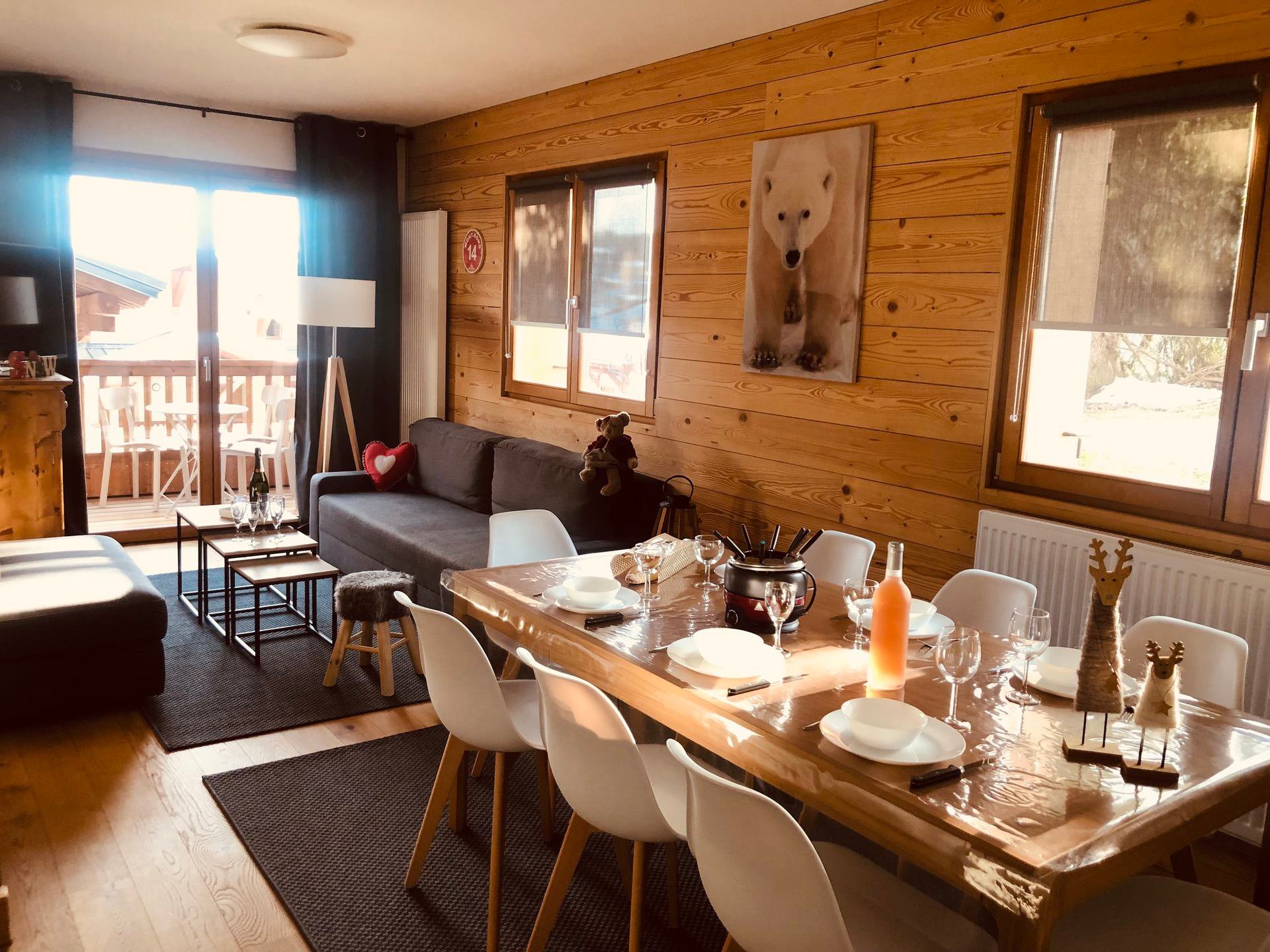 3 pièces 7 personnes - CHALET JORASSE 1 A - Hauteluce