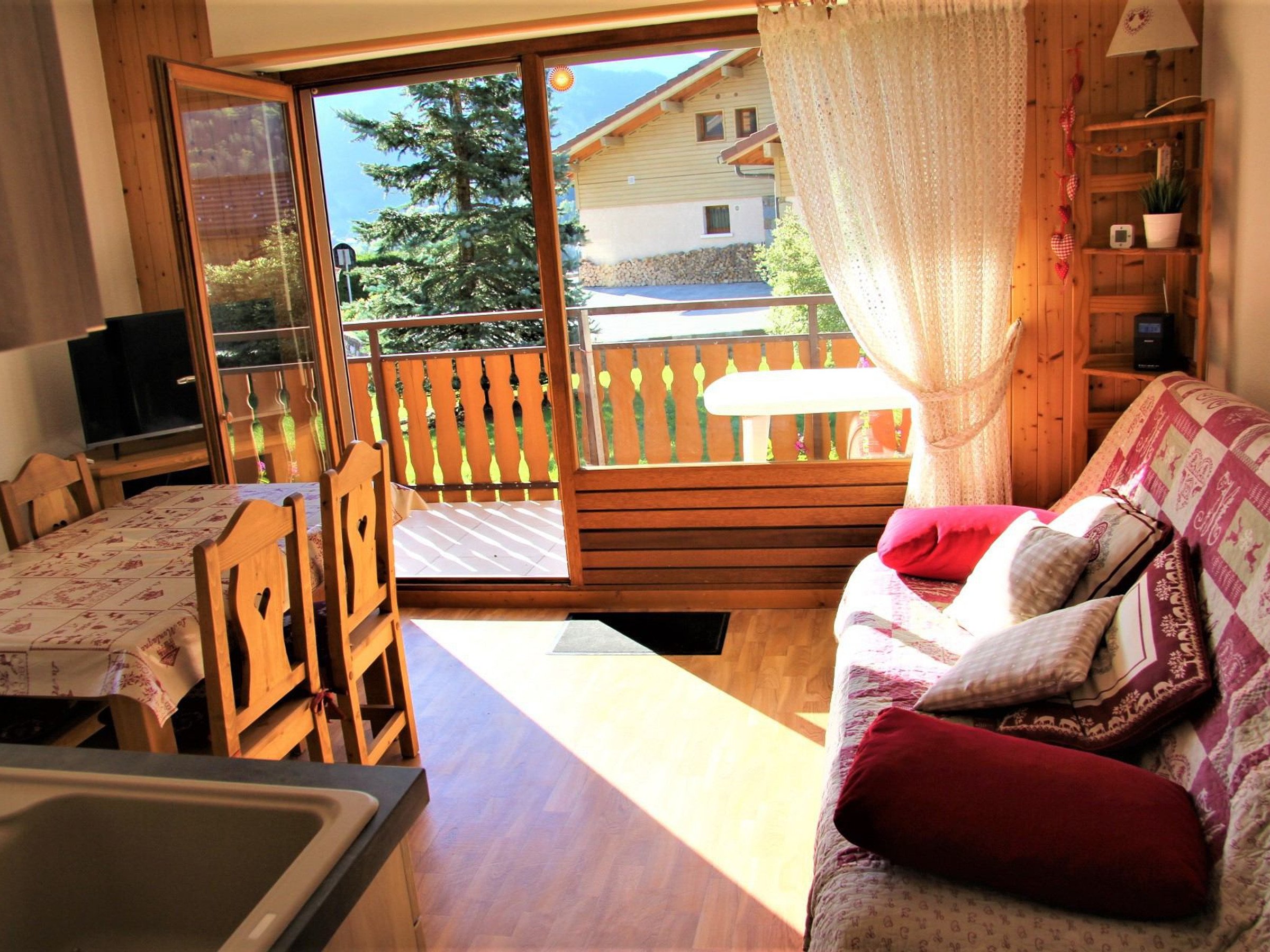 Appartement 2 pièces 4 personnes avec balcon - Résidence LE VAL DE NEIGE A - 