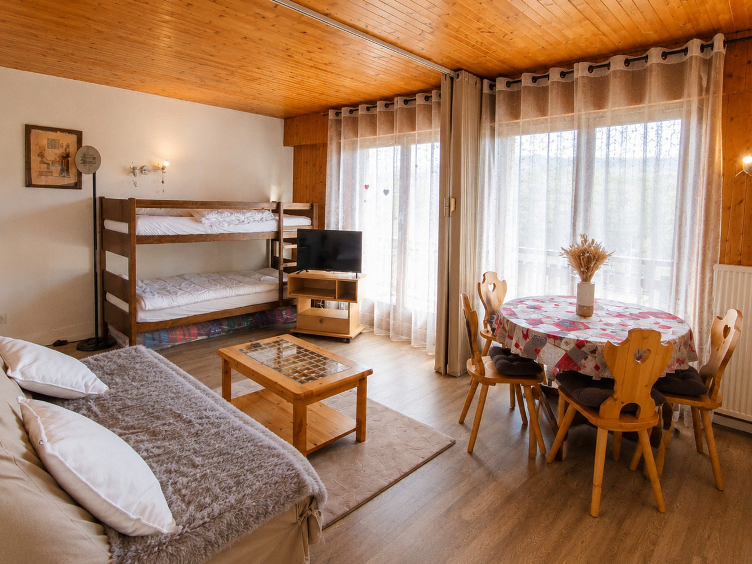 Studio 4 personen - Résidence LE LOUP - La Clusaz