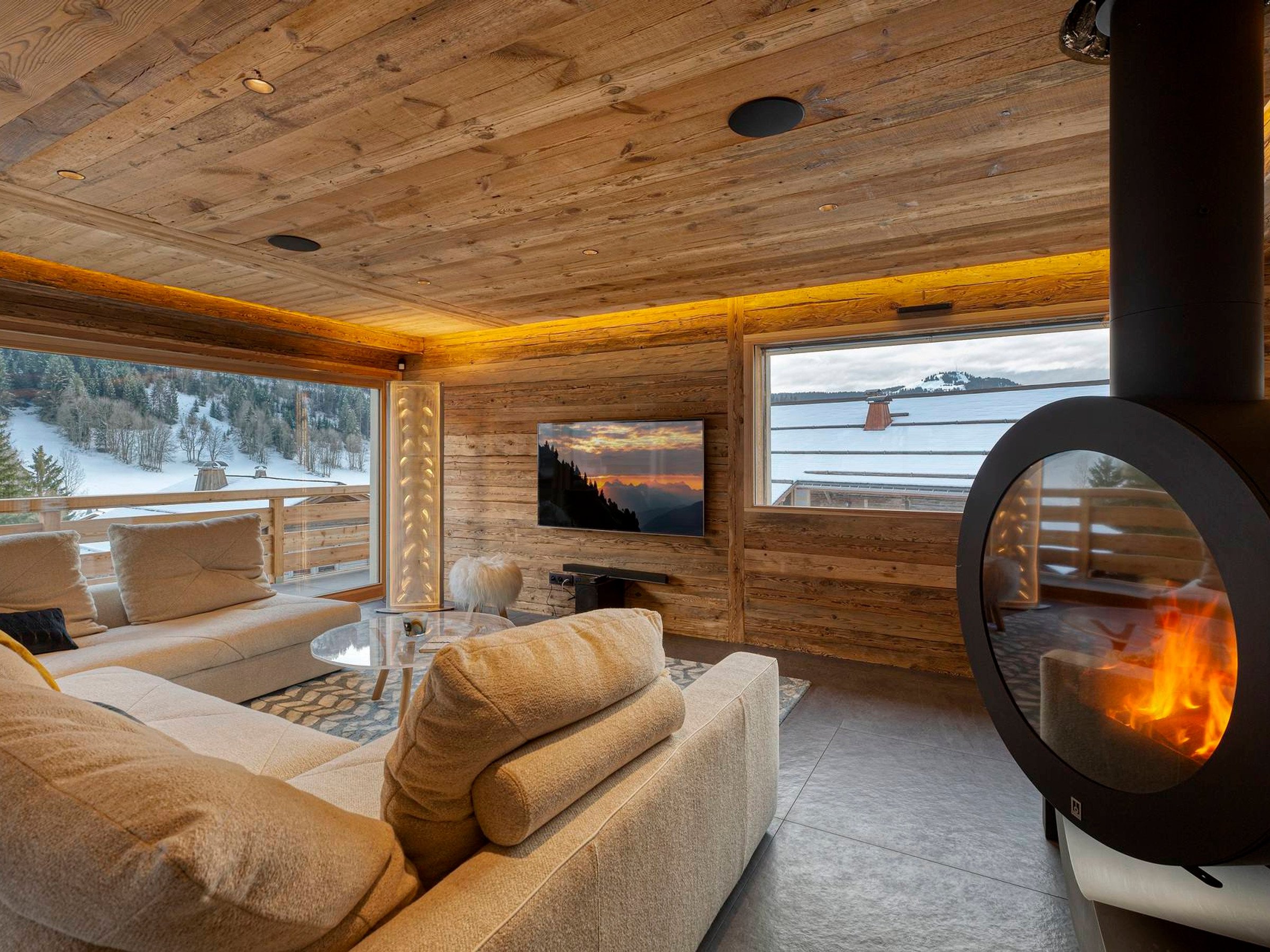 Chalet 6 pièces 14 personnes avec balcon - CHALET ANTHOCYANE - La Clusaz