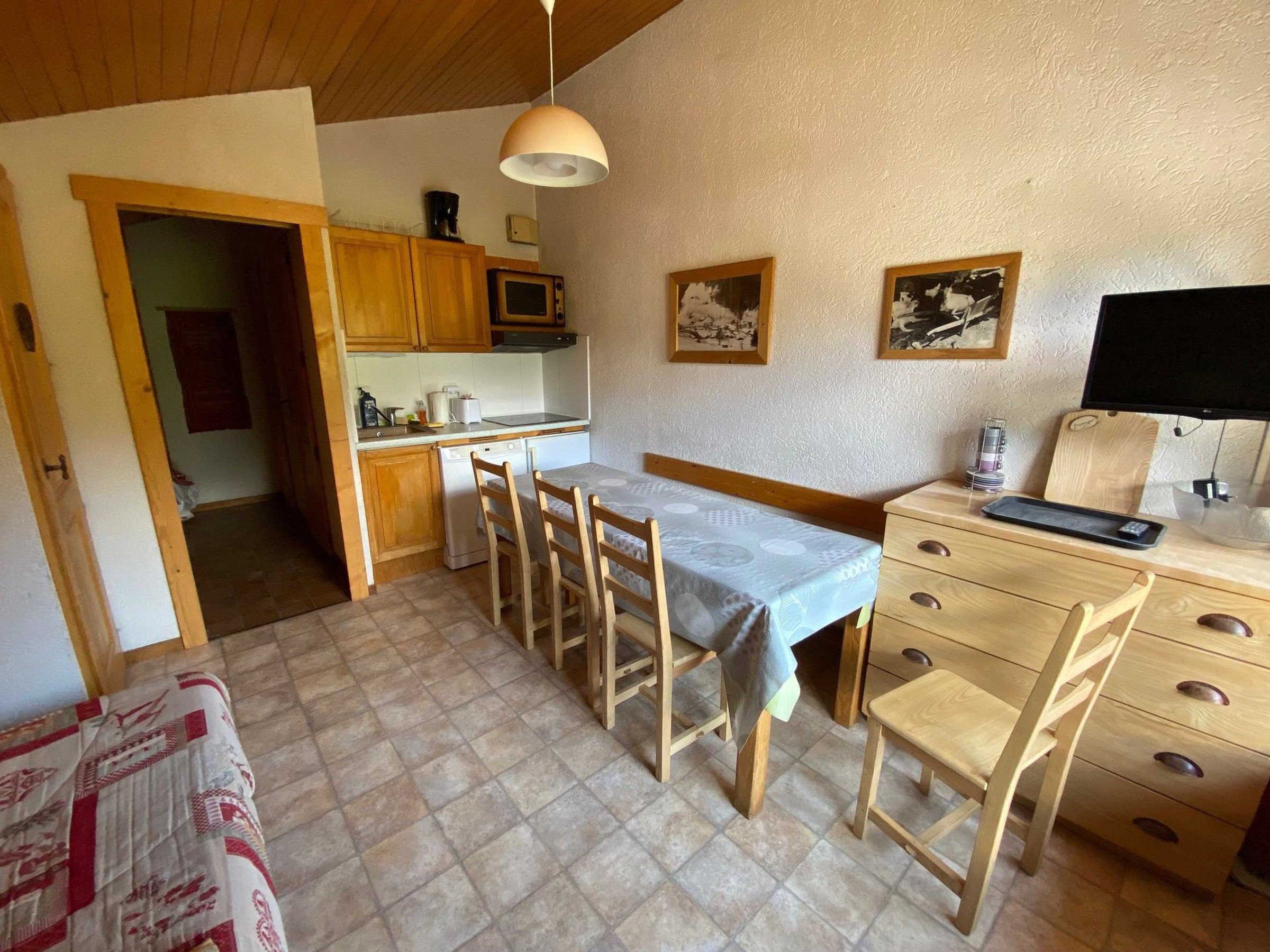 3-room apartment for 6 people with balcony - LA RESIDENCE - BATIMENT 1 - La Clusaz