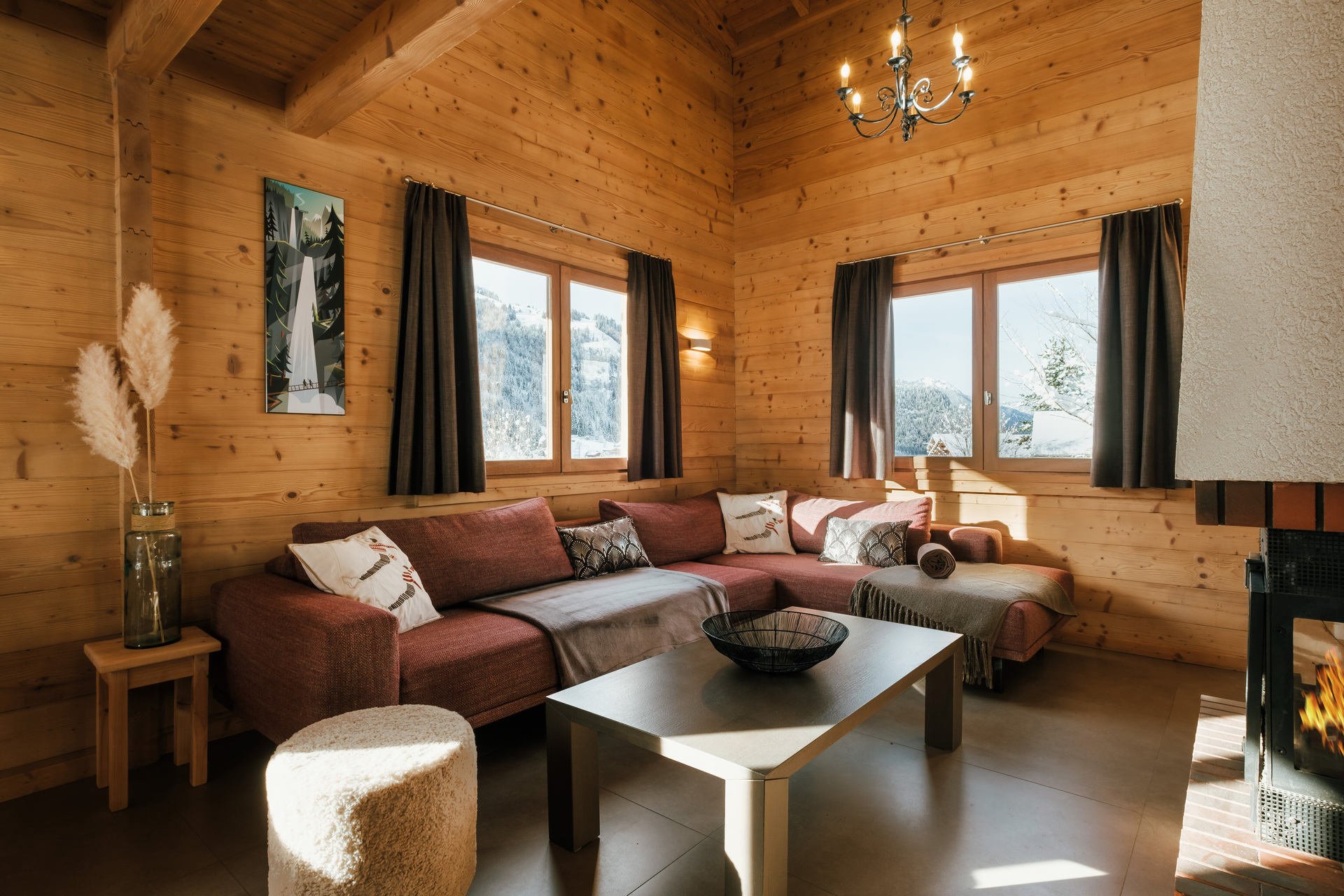 chalet 5 kamers 8 personen Comfort - Chalet PISTES DU SOLEIL 6 / BARTAVELLES - La Clusaz