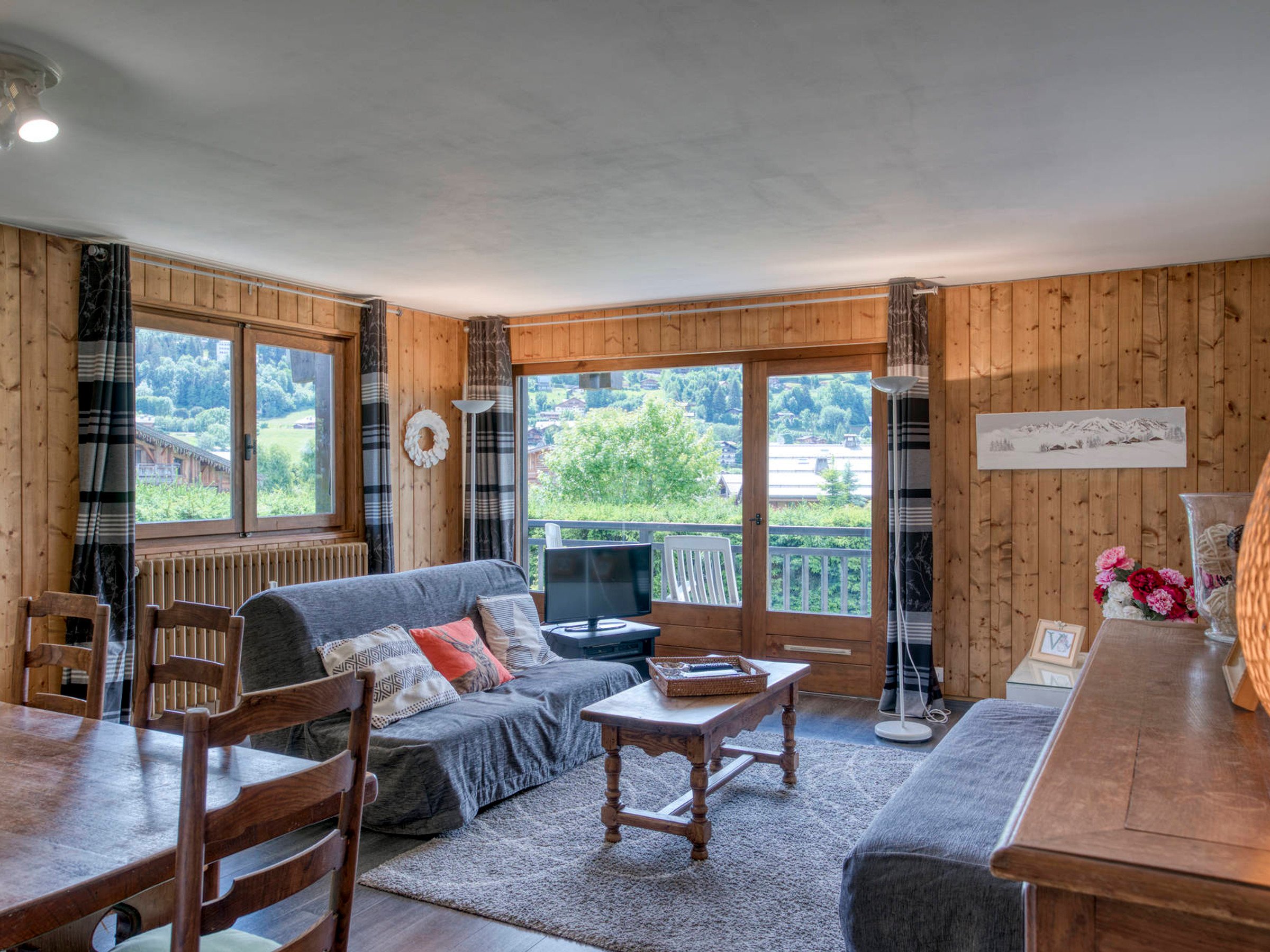 Appartement 3 pièces 5 personnes avec balcon - Résidence U-BON-SLO - Megève