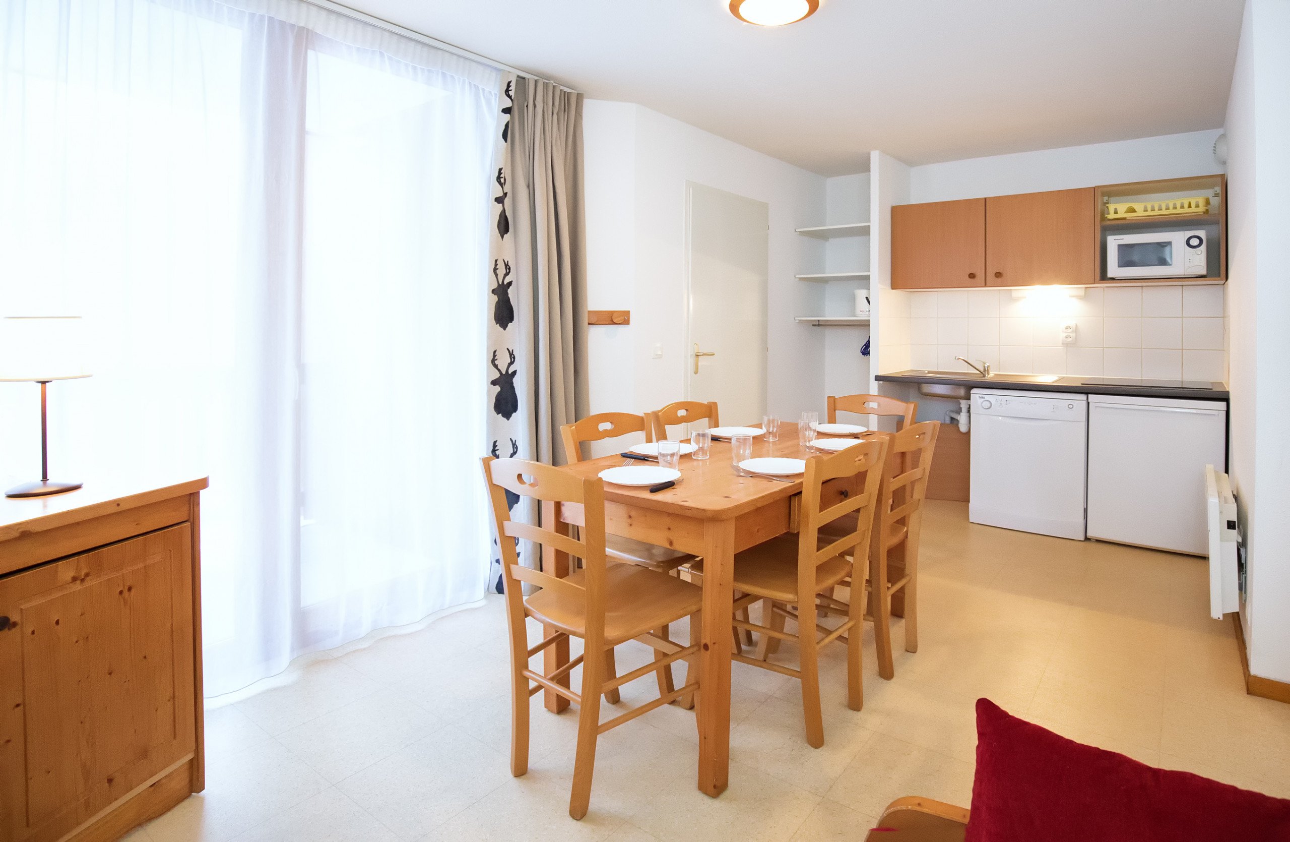 Appartement Balcons H 015 - PARC NAT. VANOISE appart. 6 pers.