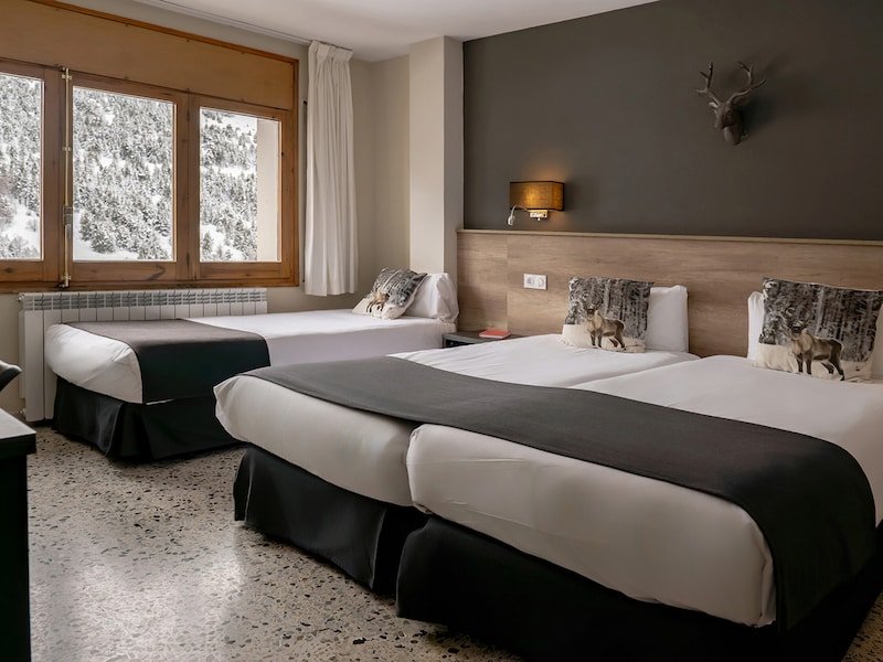 Chambre Triple - Vue Montagne  - Pierre & Vacances Hôtel Hotel Austria - Grandvalira - Soldeu