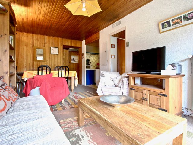 Appartement 2 pièces cabine au pied des pistes, secteur Est, 6 pers. Non-fumeur. Cuisine équipée FR- - Chamrousse