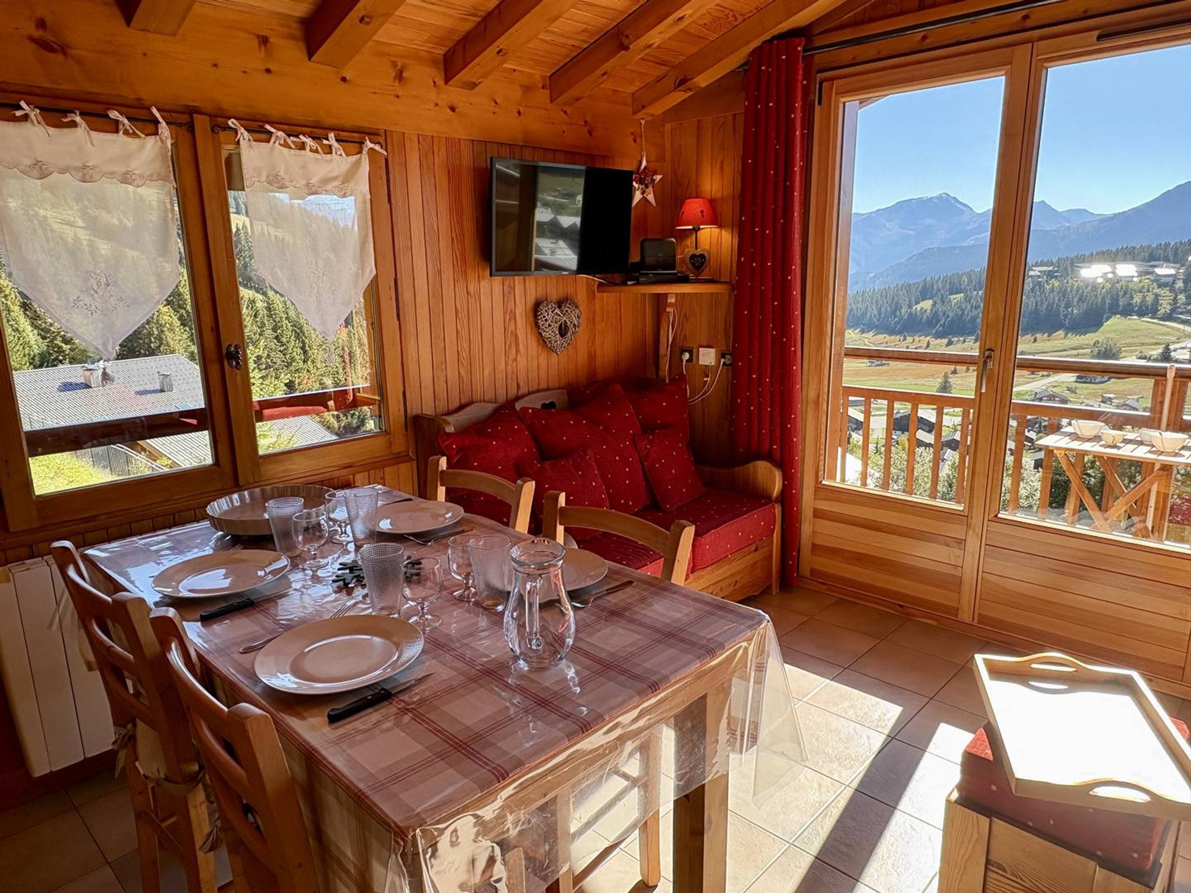 Appartement 2 pièces 6 personnes avec balcon - Résidence BELLEVUE - Les Saisies