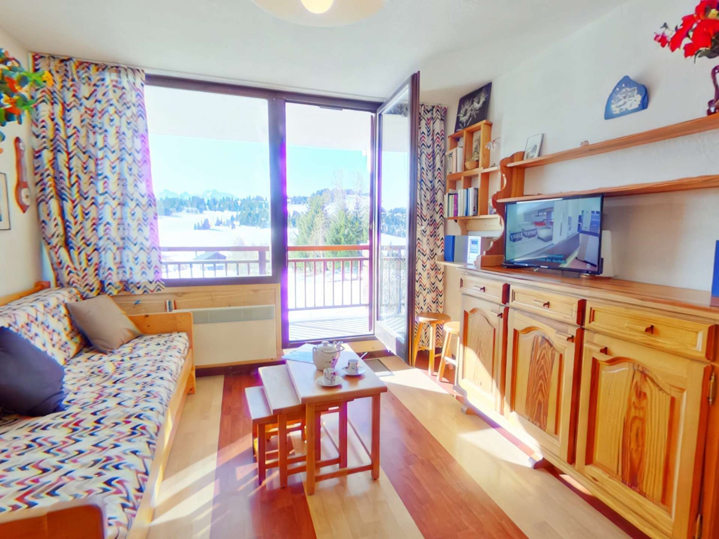 Maison 2 pièces 4 personnes avec balcon - Maison JARDIN ALPIN - CARLINES - Les Saisies