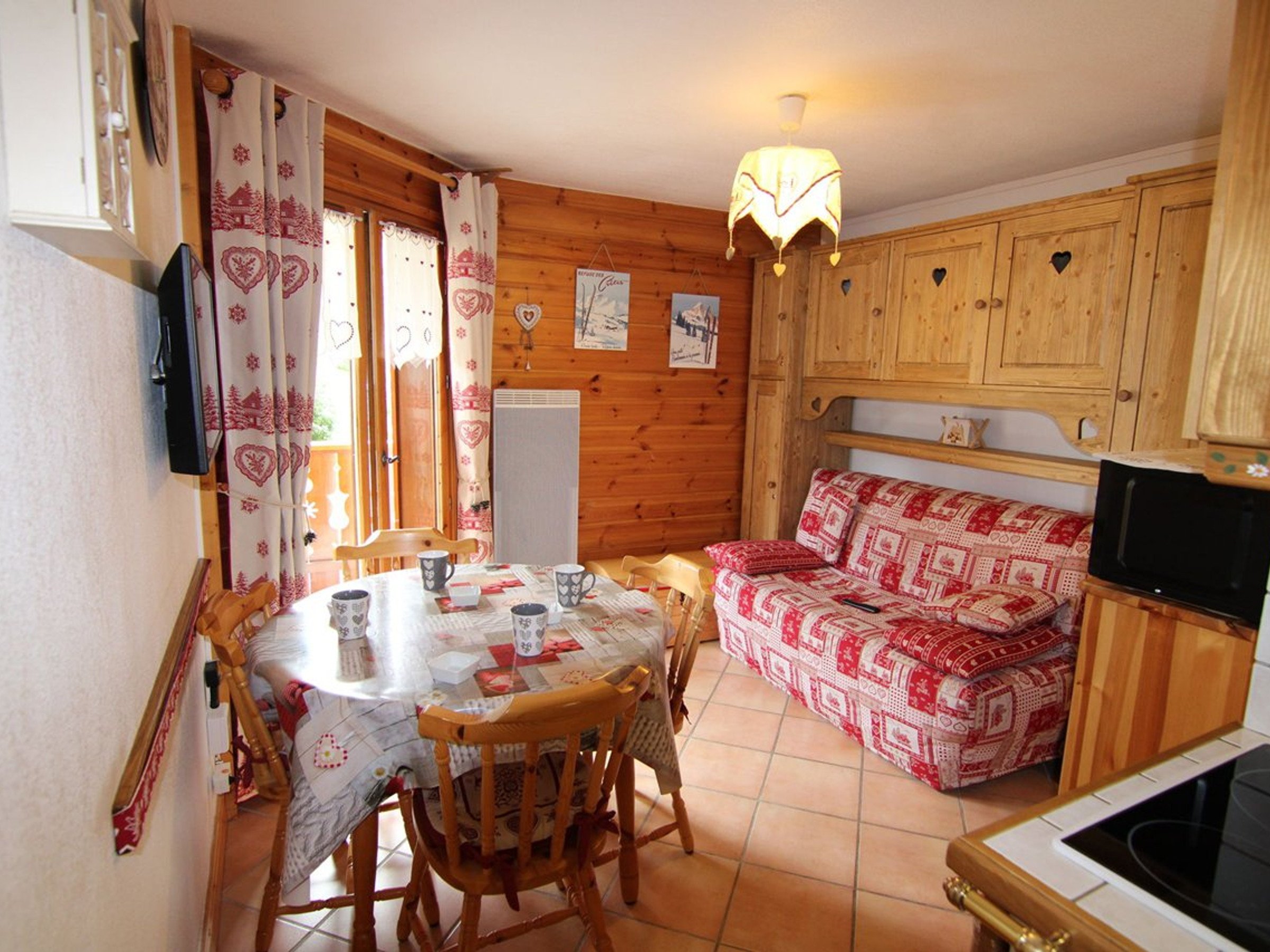 Appartement 2 pièces 4 personnes avec balcon - Résidence FORET DES RENNES II BAT C - Les Saisies