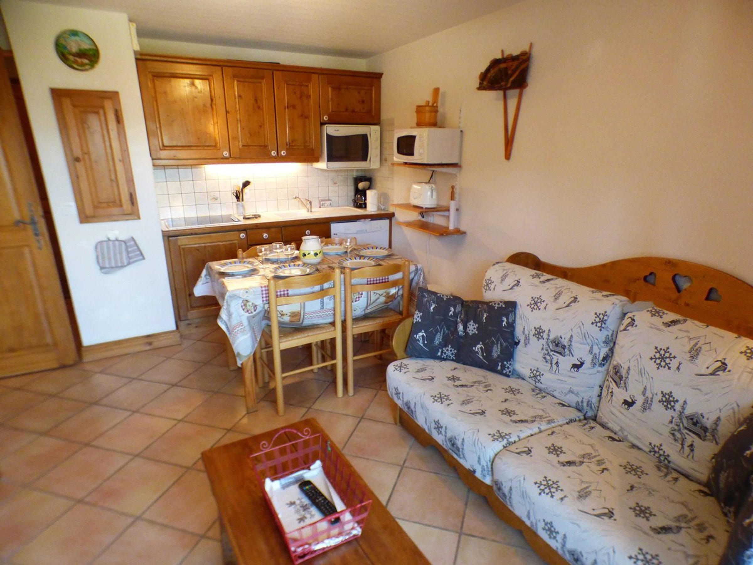 Appartement 2 pièces 6 personnes avec balcon - Résidence FORET DES RENNES II BAT D - Les Saisies