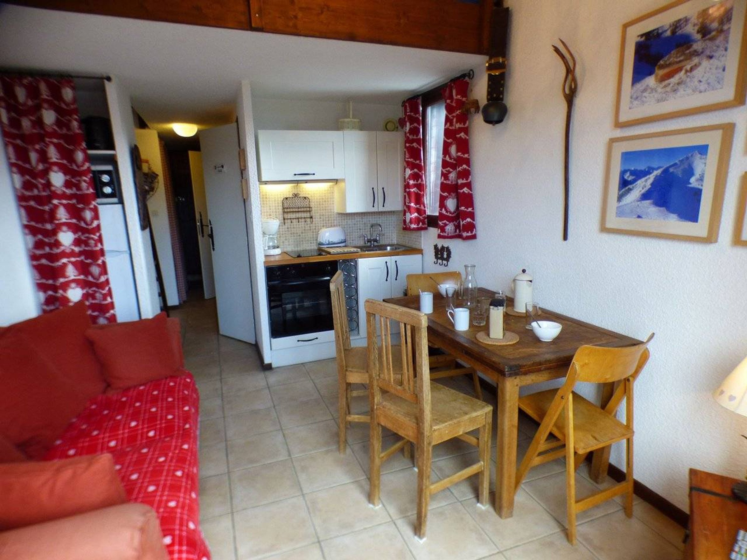 Appartement 1 pièce 4 personnes avec balcon - Résidence ISABELLA  E - Les Saisies