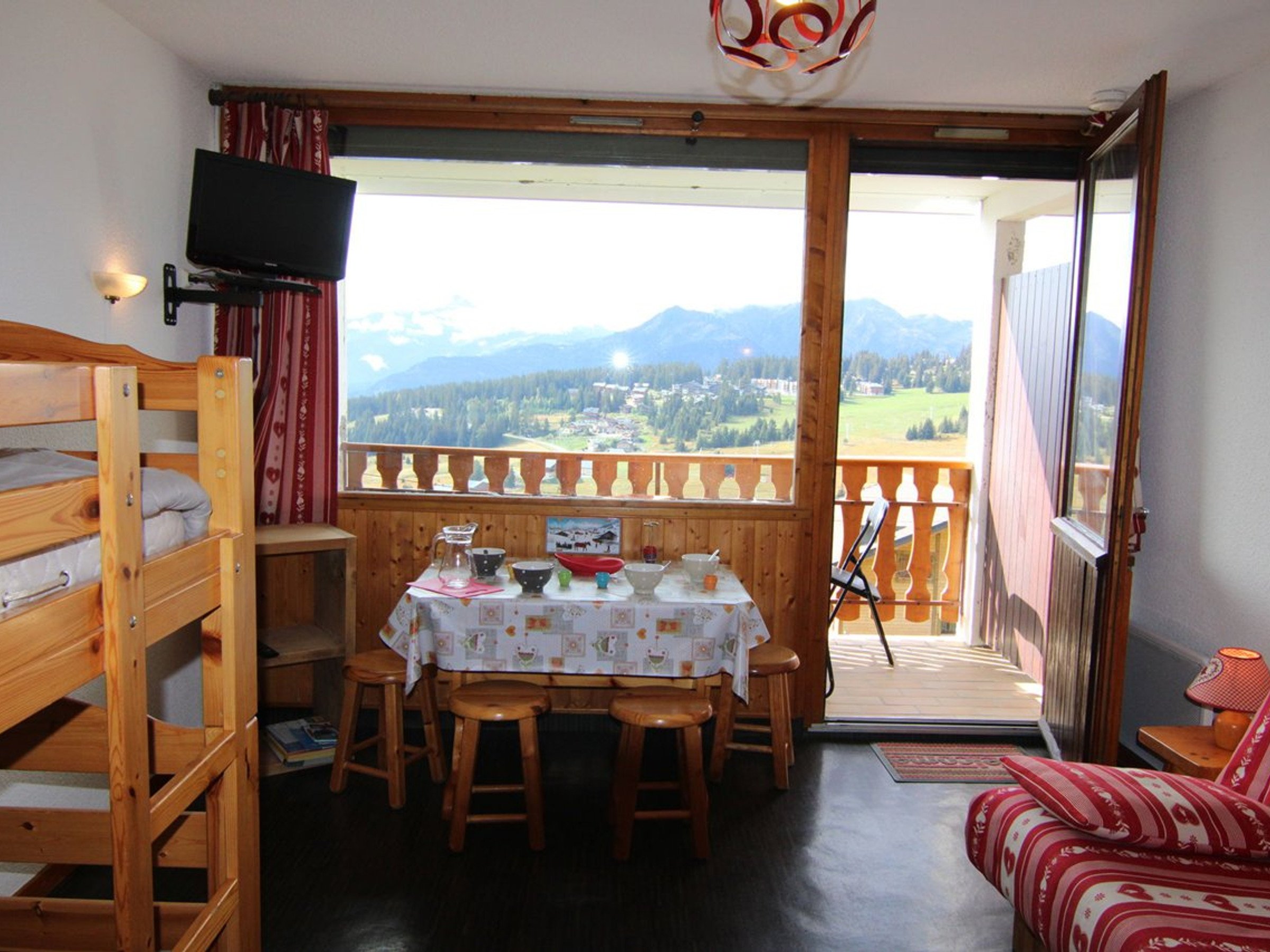 Appartement 1 pièce 4 personnes avec balcon - Résidence SYLVIJANE BÂTIMENT B - Les Saisies