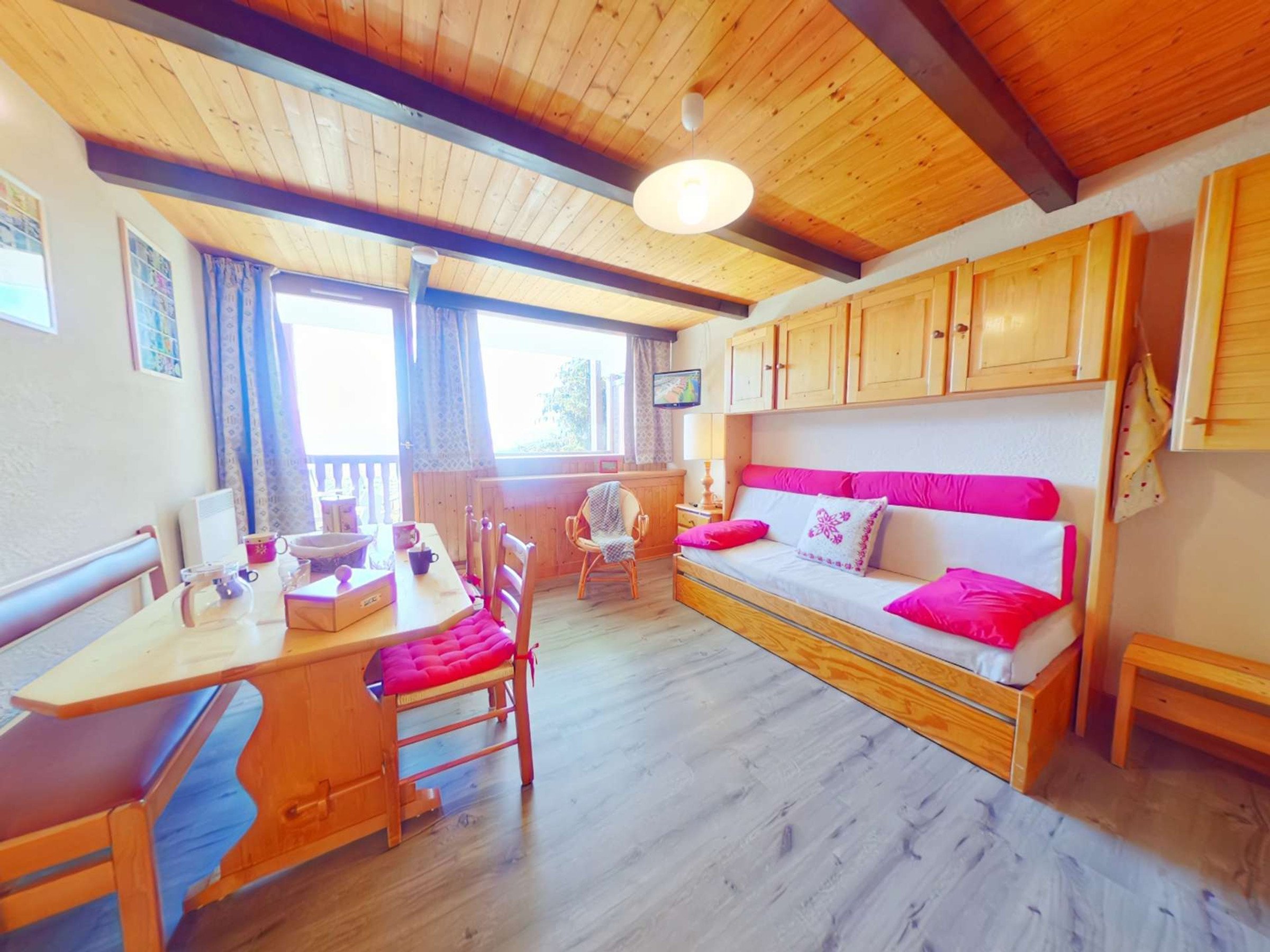 Appartement 1 pièce 4 personnes avec balcon - Résidence CABRI - Les Saisies