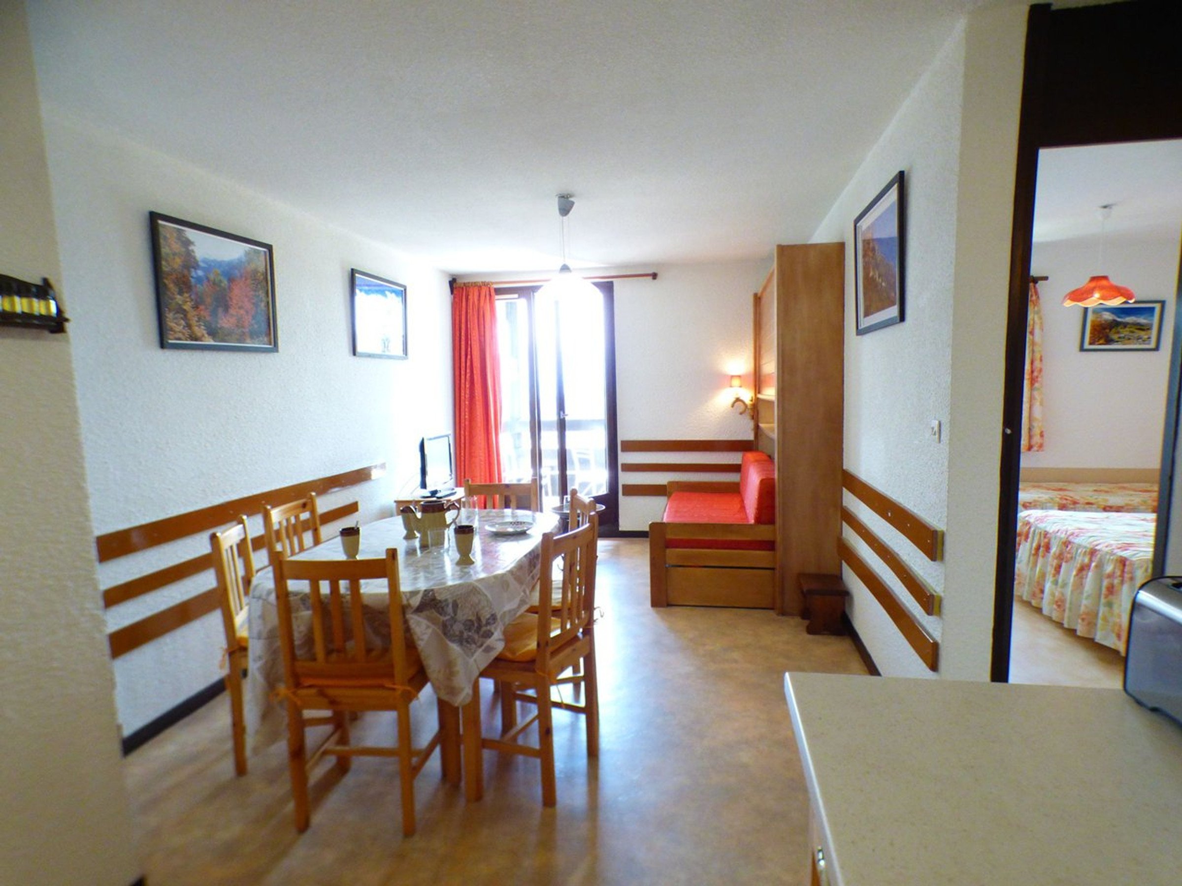 Appartement 2 pièces 5 personnes avec balcon - Résidence LEZETTE BAT II - Les Saisies