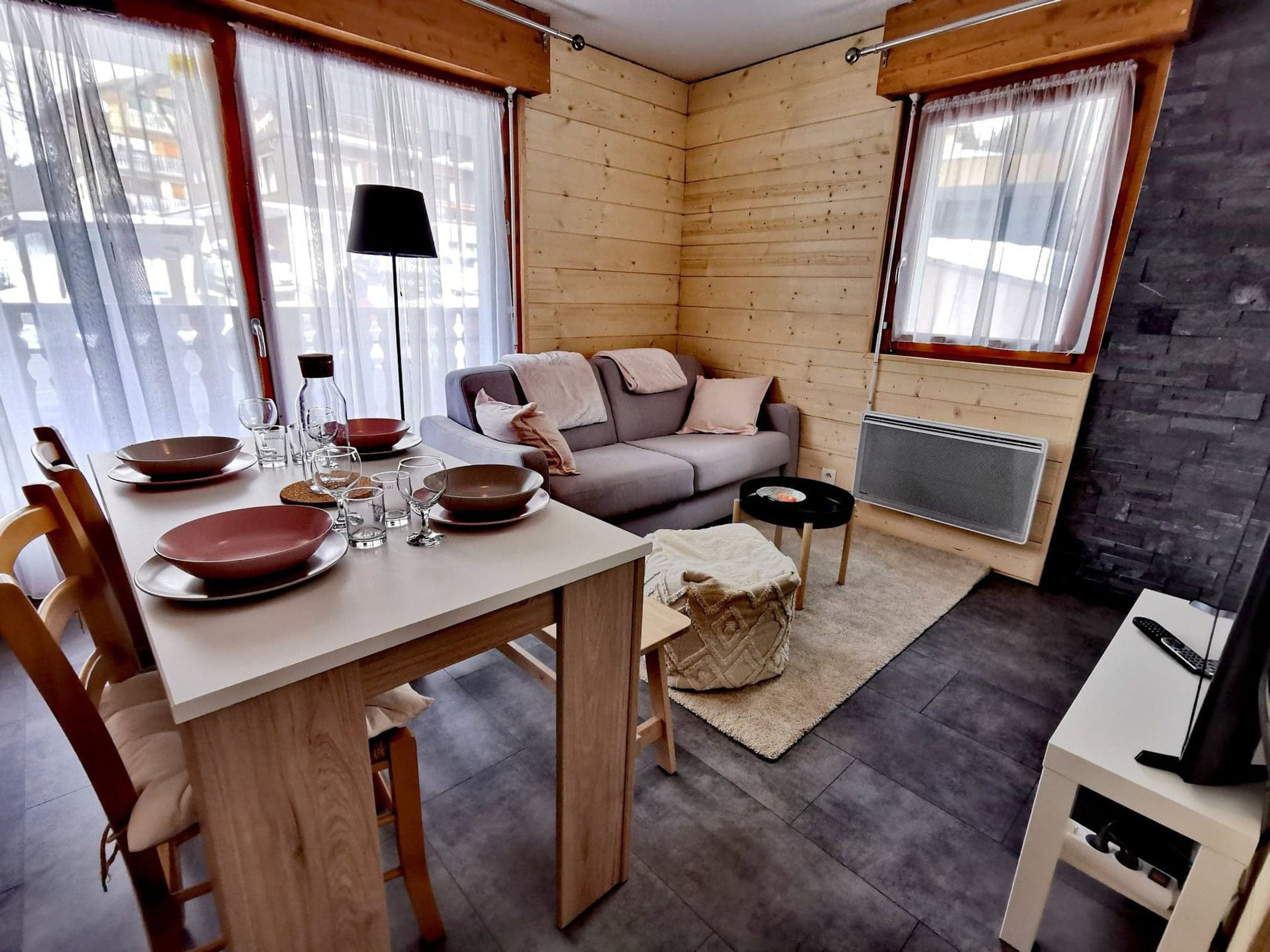 Appartement 2 pièces 4 personnes avec balcon - Résidence CHANTENEIGE - Les Gets