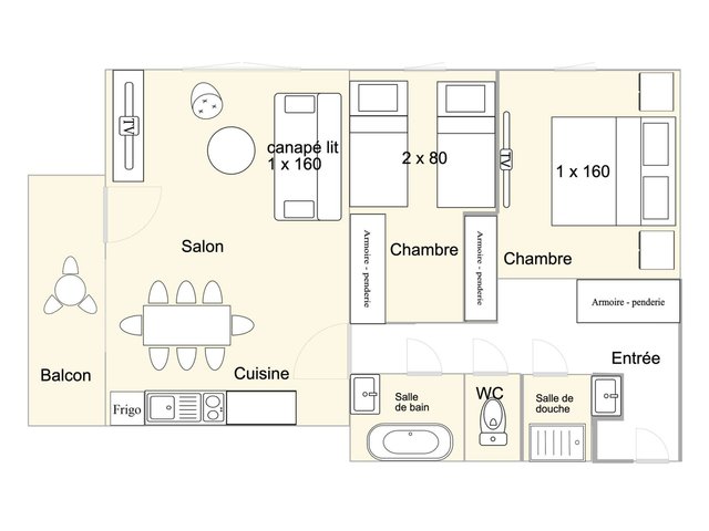 Résidence CHALET DES CIMES BATIMENT G - 