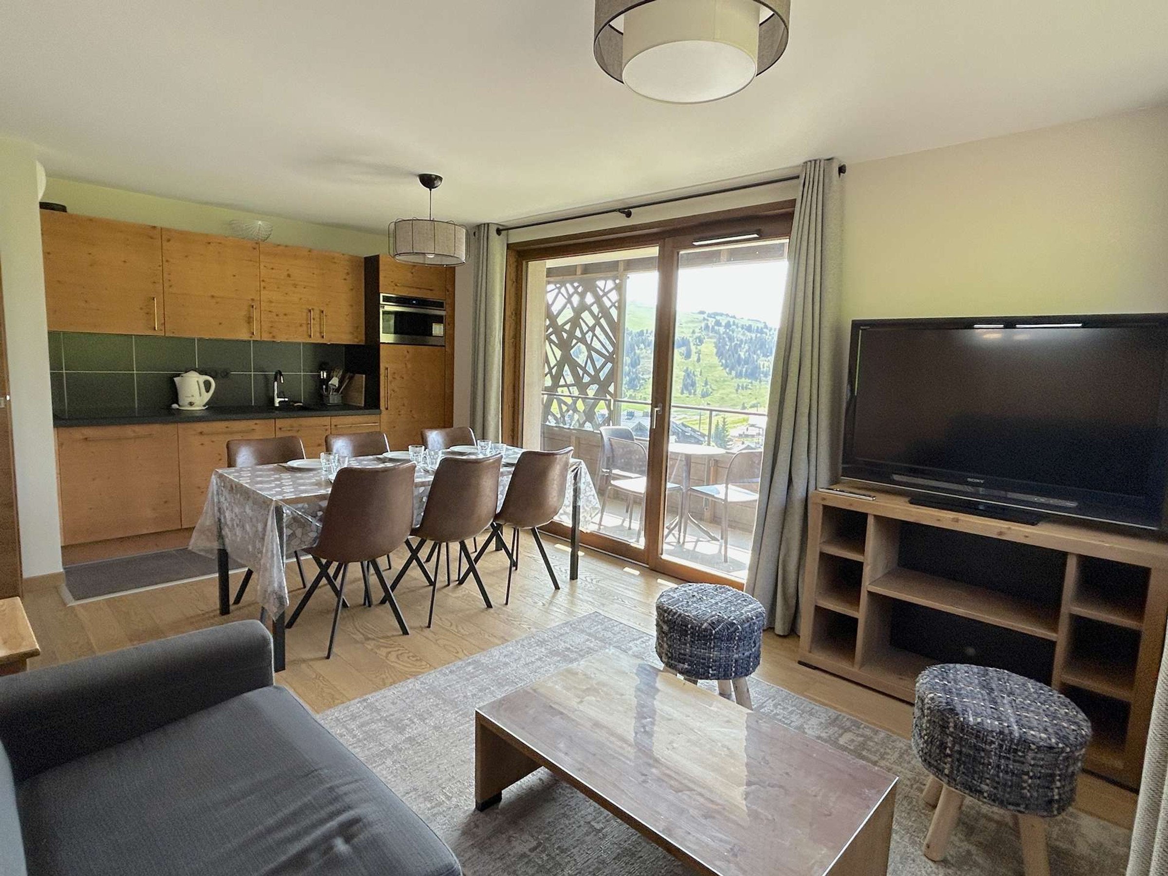 Appartement 3 pièces 6 personnes avec balcon - Résidence CHALET DES CIMES BATIMENT G - 