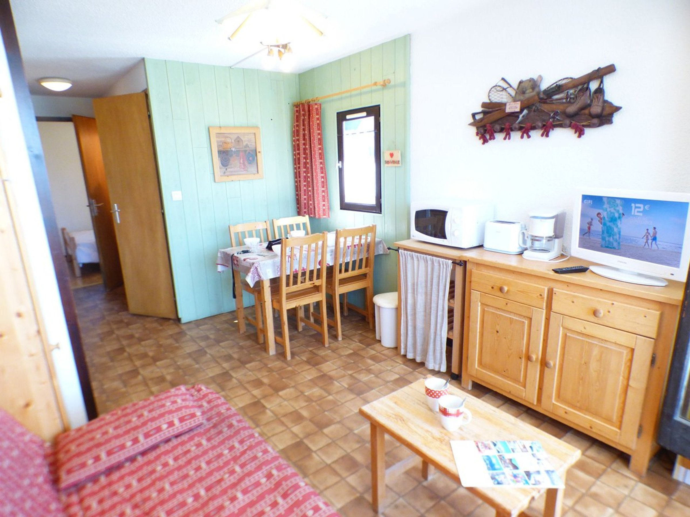 Appartement 2 pièces 4 personnes avec balcon - Résidence JARDIN ALPIN - DORONICS - Les Saisies