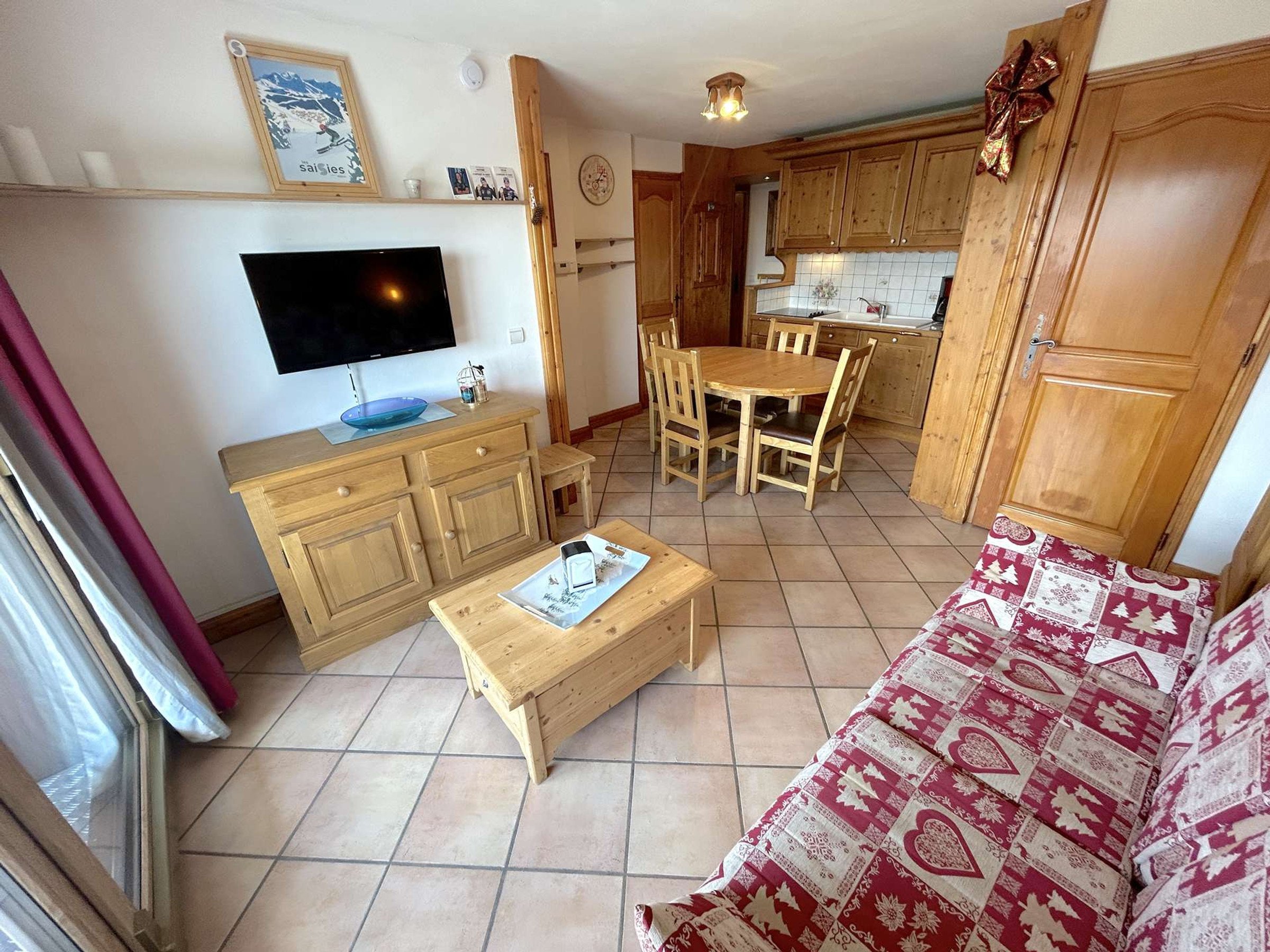 Appartement 3 pièces 4 personnes avec balcon - Résidence VILLAGE DES LAPONS BAT G - Les Saisies