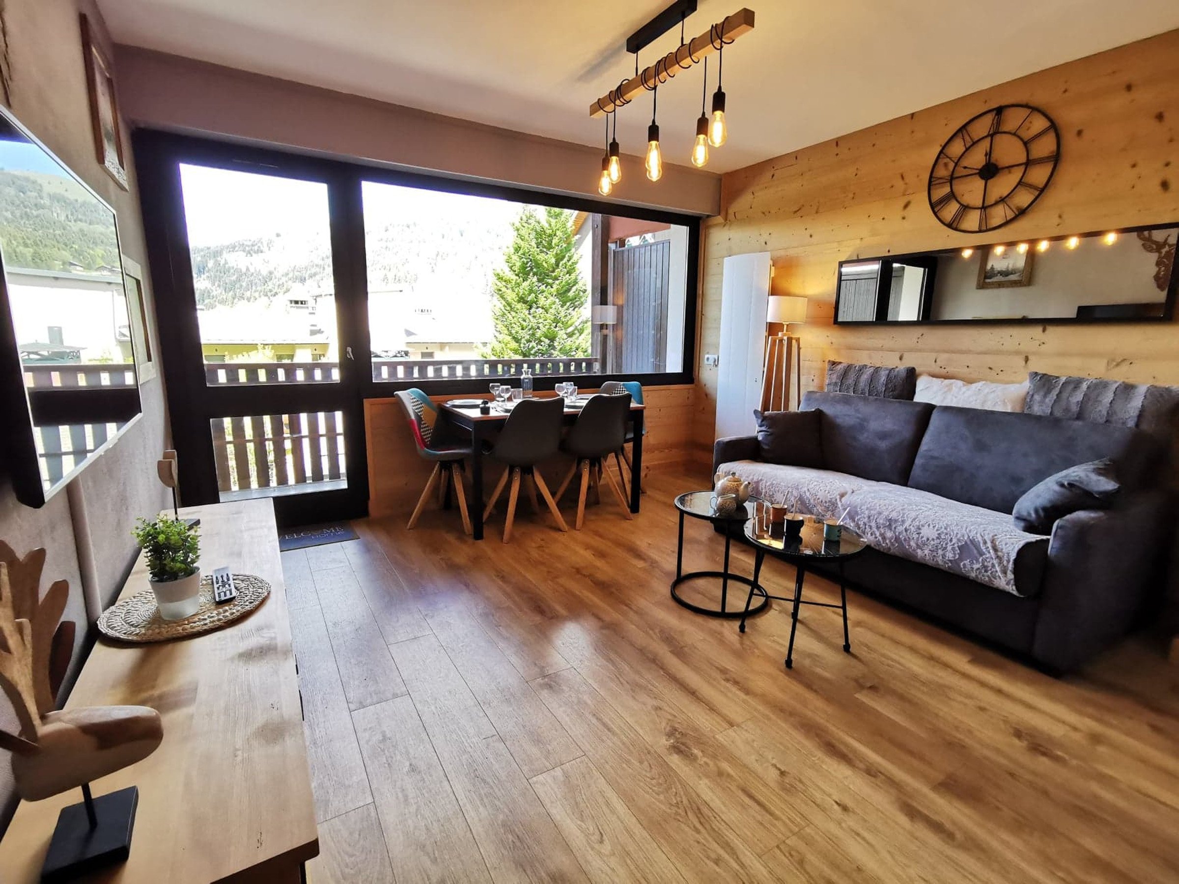 Studio 4 personnes avec balcon - Résidence PLEIN SOLEIL B - Les Gets