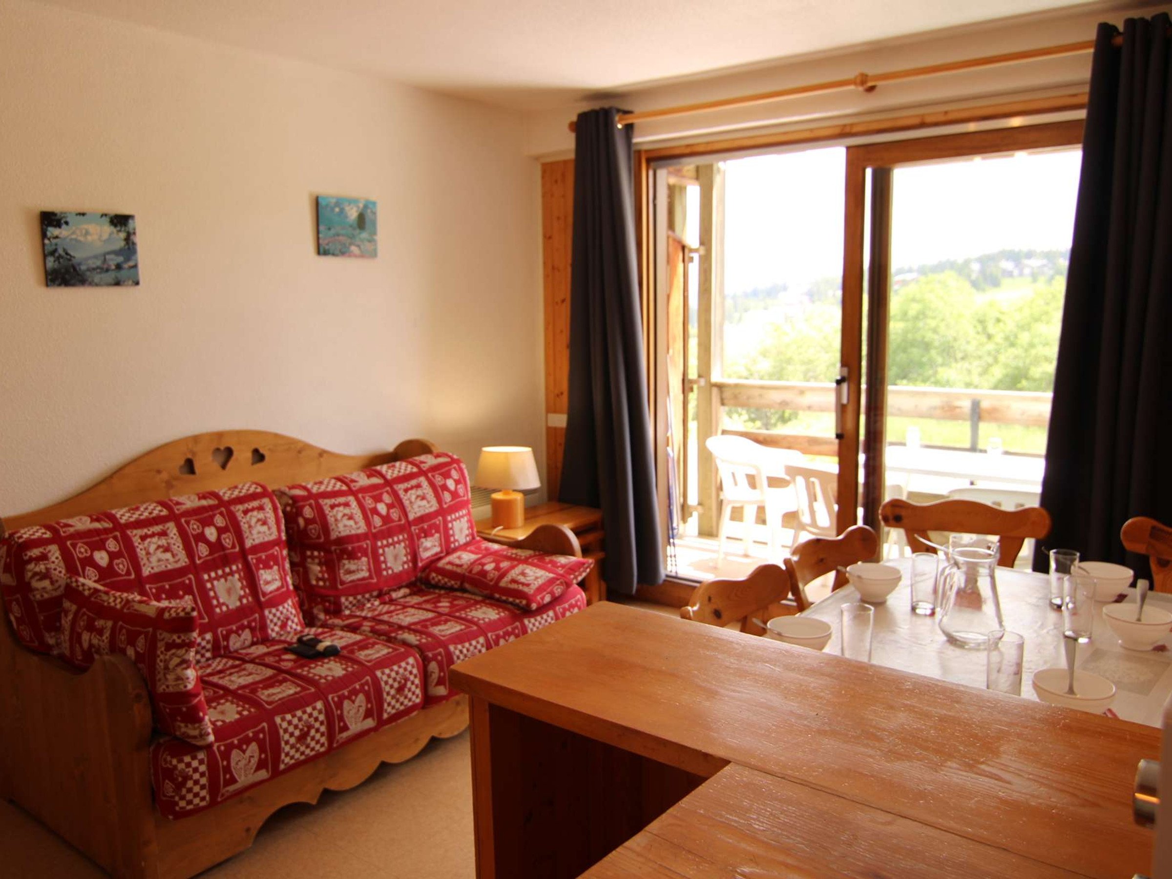 Appartement 1 pièce 6 personnes avec balcon - Résidence COURSIAUDINE - Les Saisies