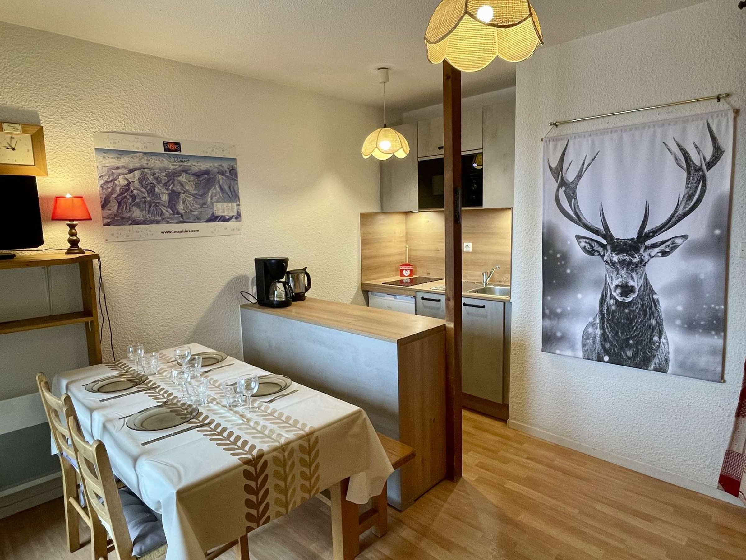 1-bedroom apartment for 4 people with balcony - Résidence ISABELLA C - Les Saisies
