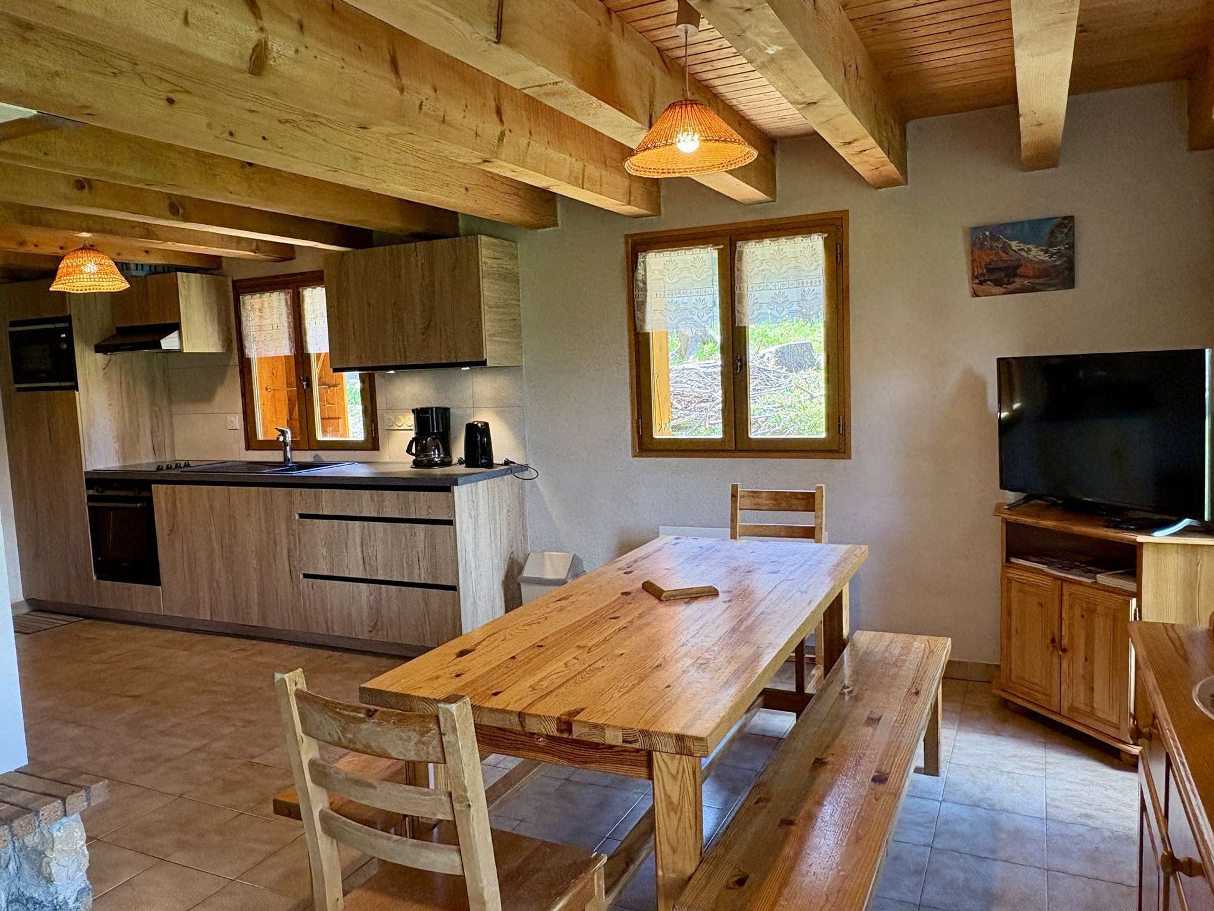 Chalet 4 pièces 8 personnes avec terrasse - Chalet FORET N°1 - Les Saisies