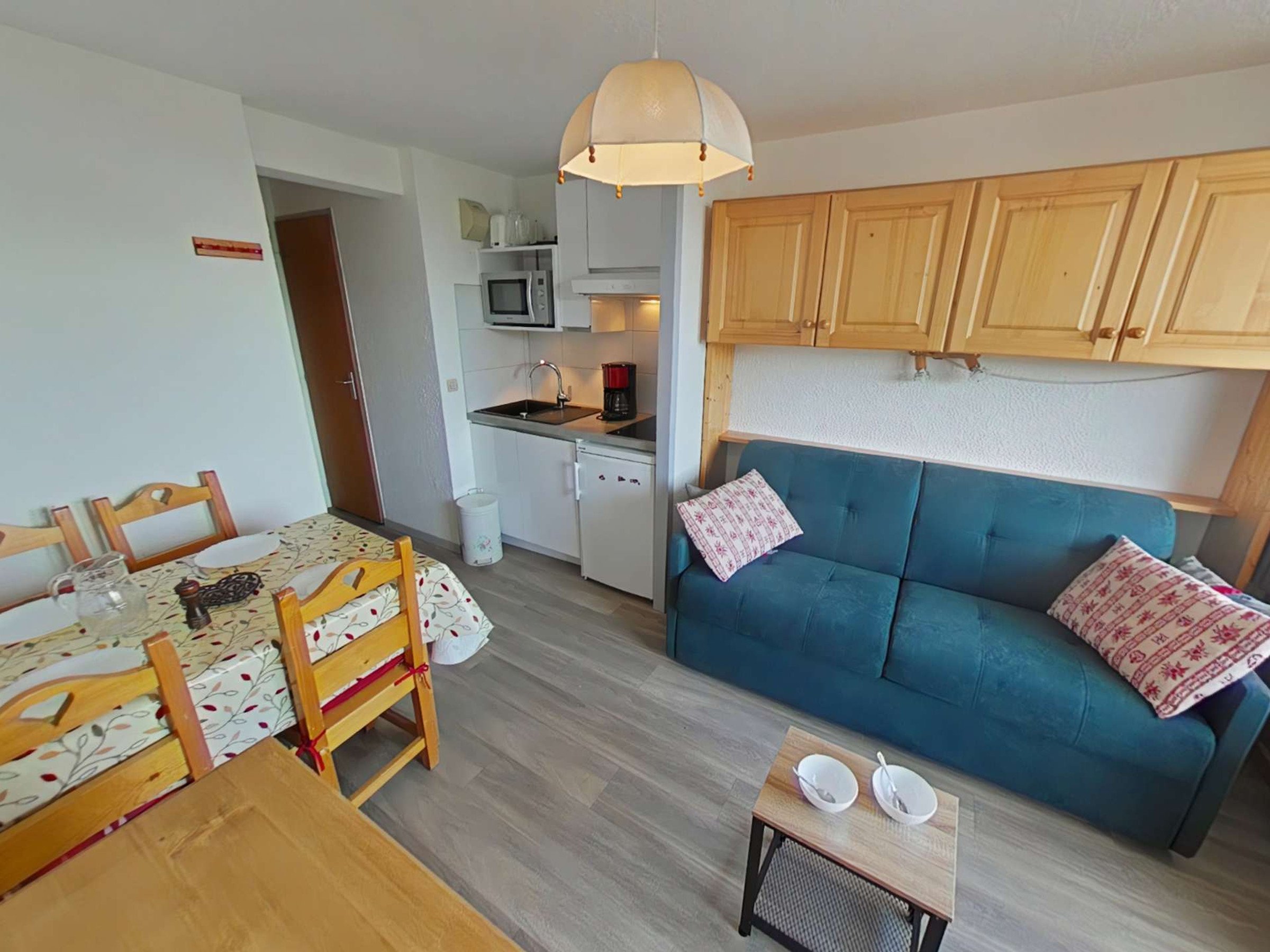 Appartement 1 pièce 4 personnes avec balcon - Résidence JARDIN ALPIN - DORONICS - Les Saisies