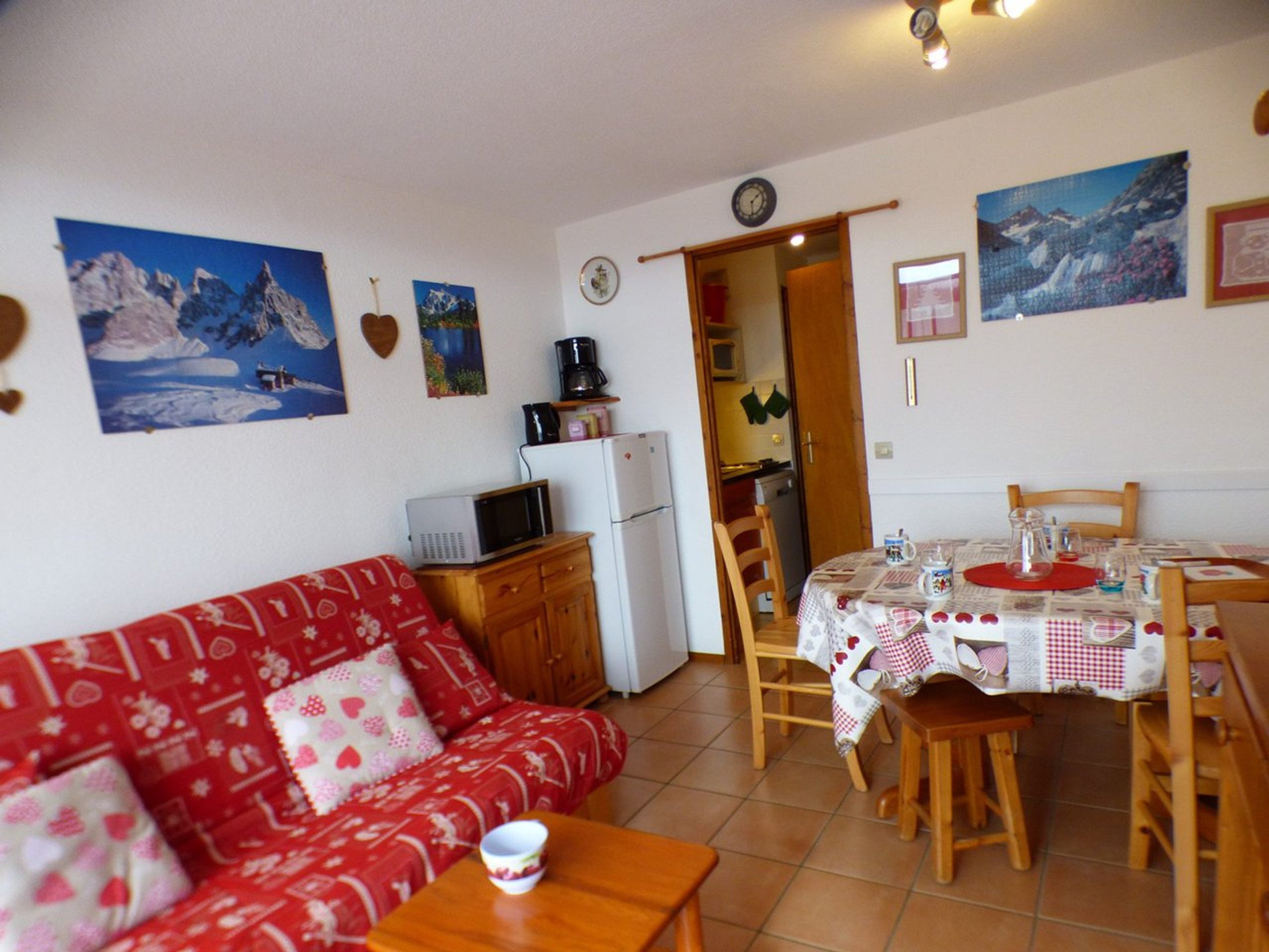 Appartement 1 pièce 4 personnes avec balcon - Résidence NEIGES D'OR - Les Saisies