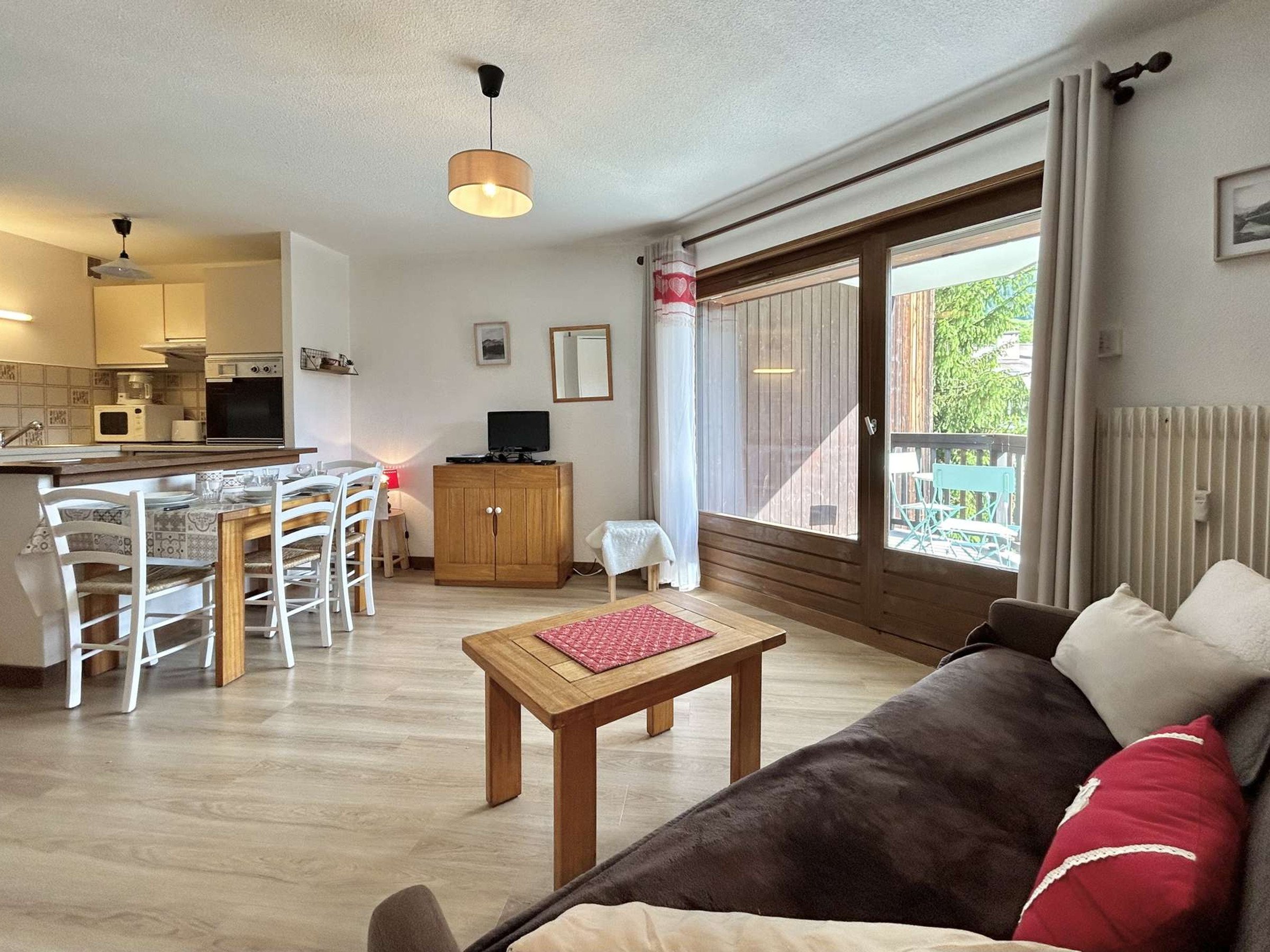 Appartement 1 pièce 4 personnes avec balcon - Résidence RIANTE COLLINE DU BAS - ARMOISE - Megève