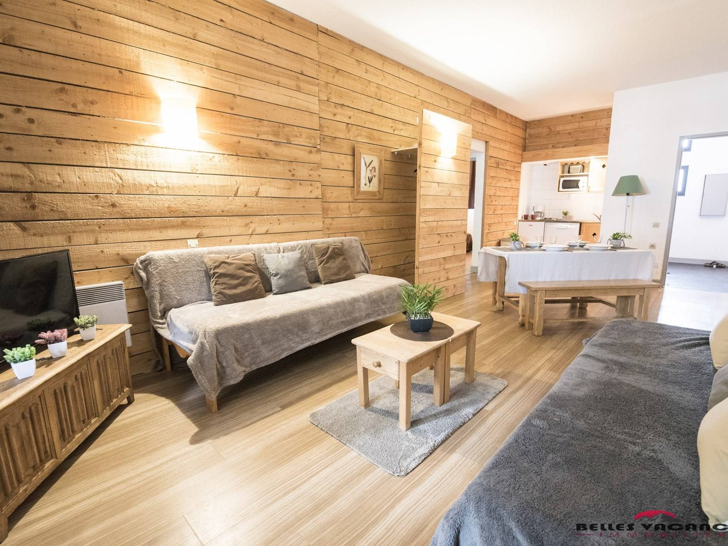 Appartement 3 pièces 6 personnes avec balcon - Résidence ROYAL MILAN - Saint Lary Soulan