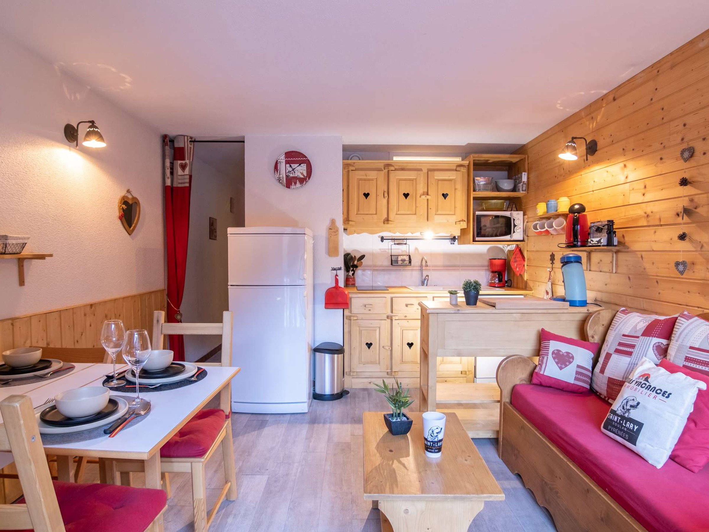Appartement 2 pièces 4 personnes avec balcon - Résidence PIC D ESPADE II - Saint Lary Soulan