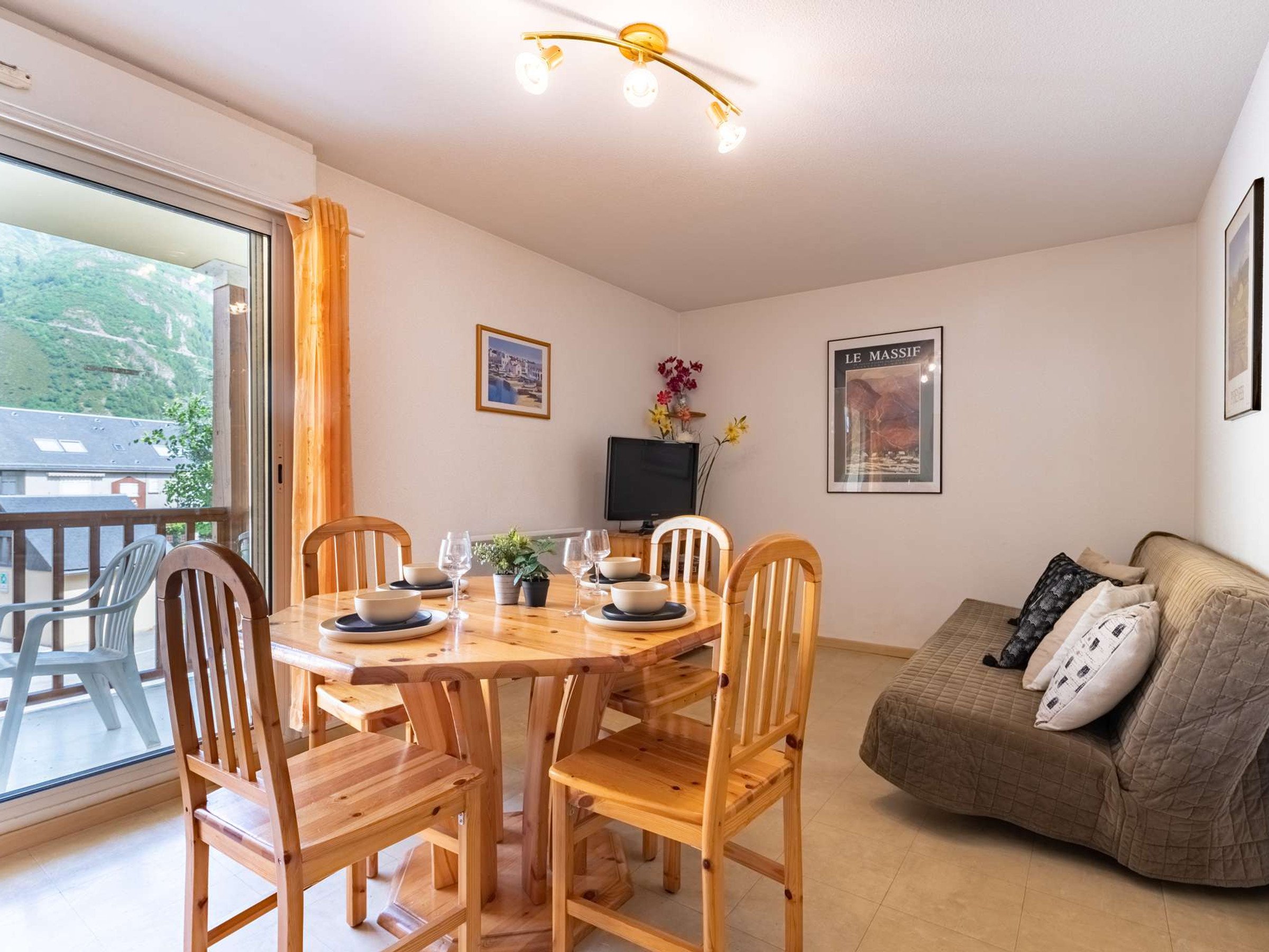 Appartement 3 pièces 7 personnes avec balcon - Résidence MONTSEGU - Saint Lary Soulan