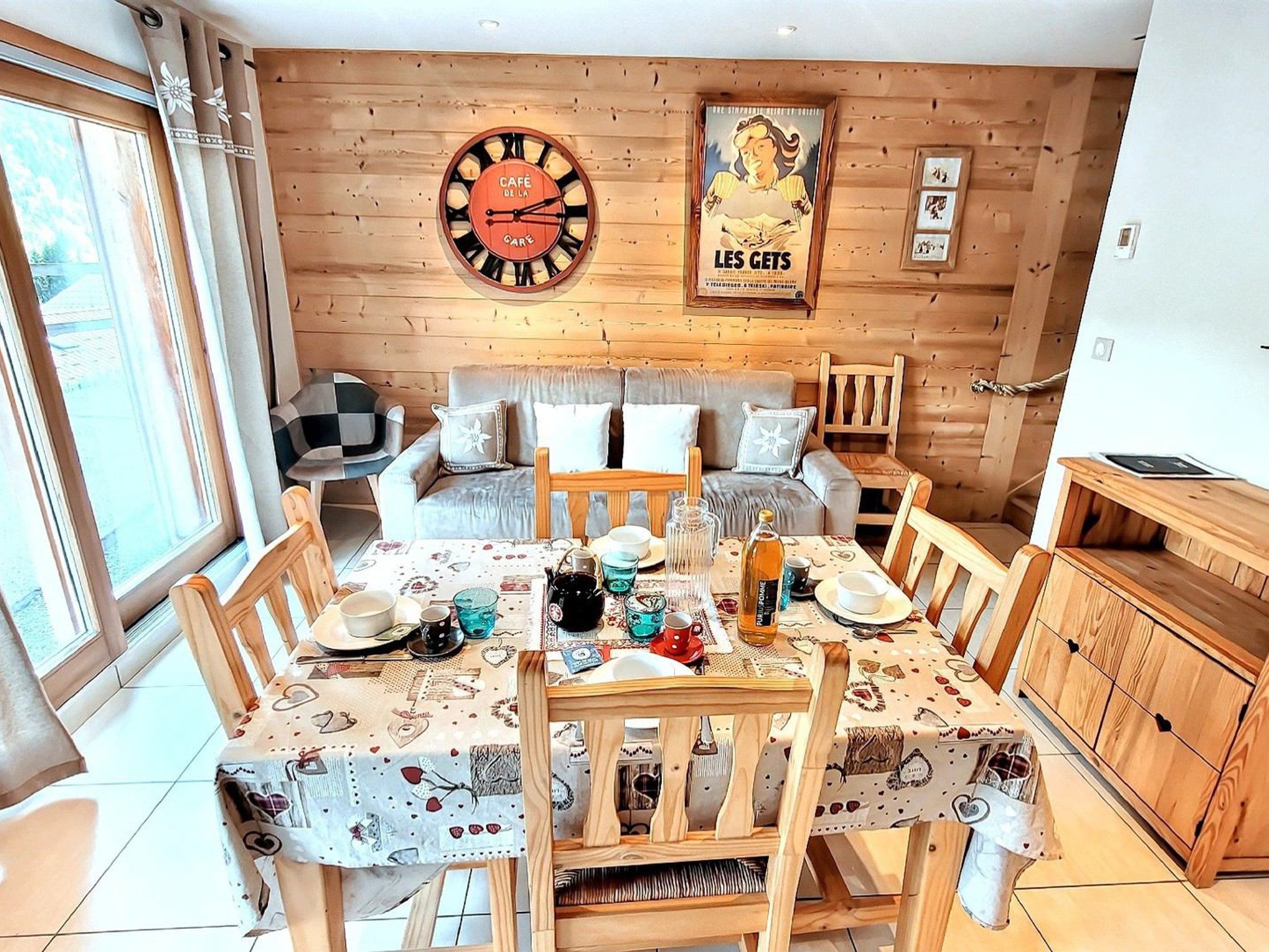 Appartement 3 kamers 4 personen met terras - Résidence GRANGE DU CHERY II - Les Gets