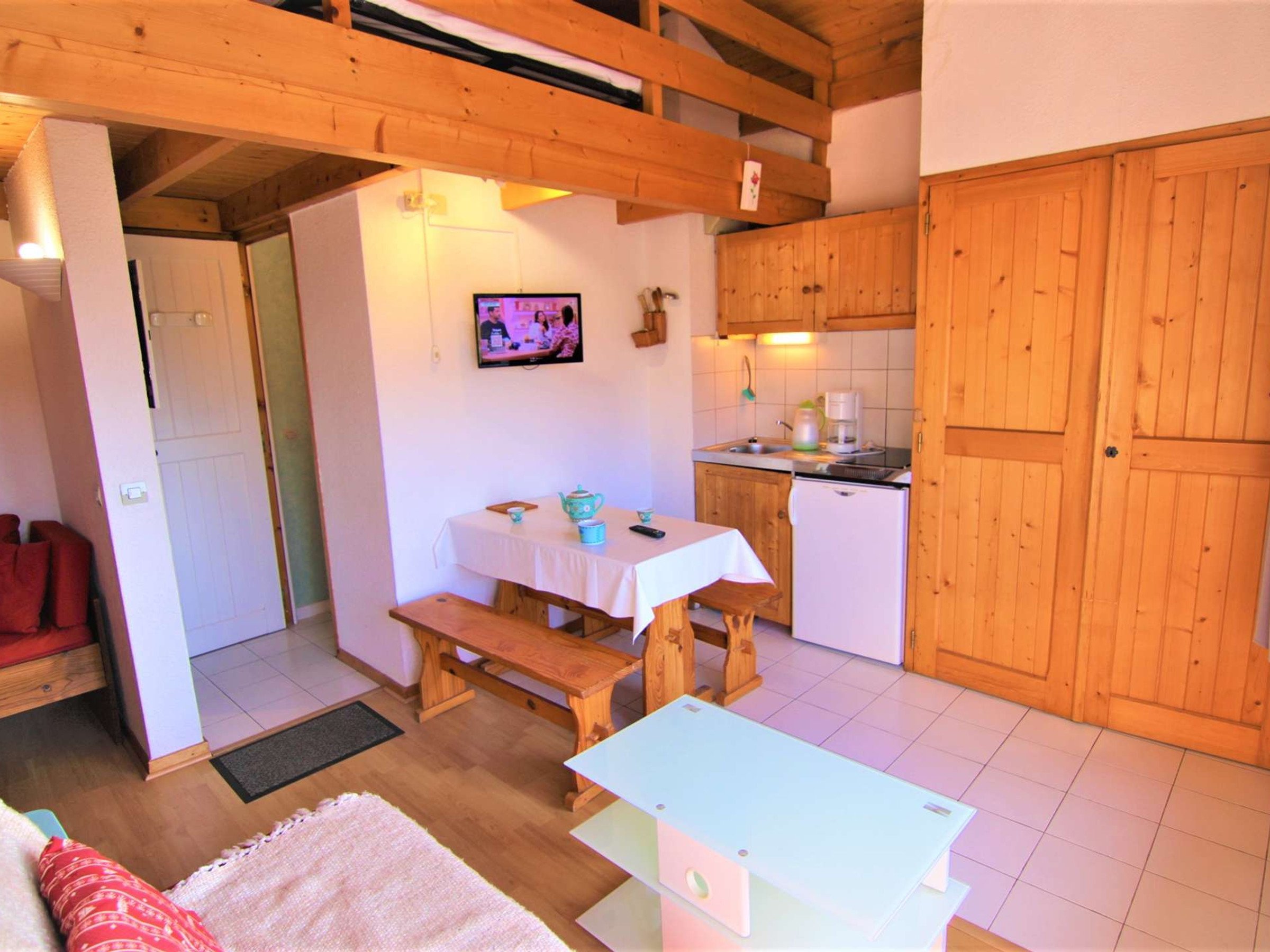 Appartement 1 pièce 4 personnes avec balcon - Résidence CROCUS - Les Saisies