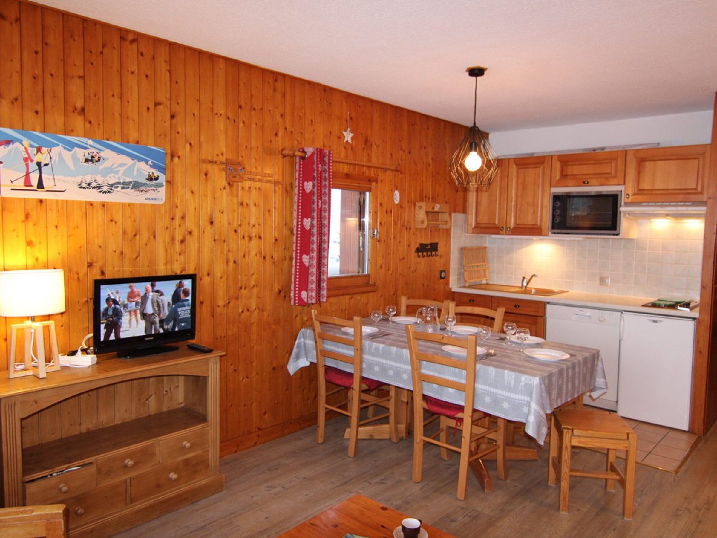 Appartement 1 pièce 6 personnes avec balcon - Résidence GLACIERS BÂTIMENT B - Les Saisies