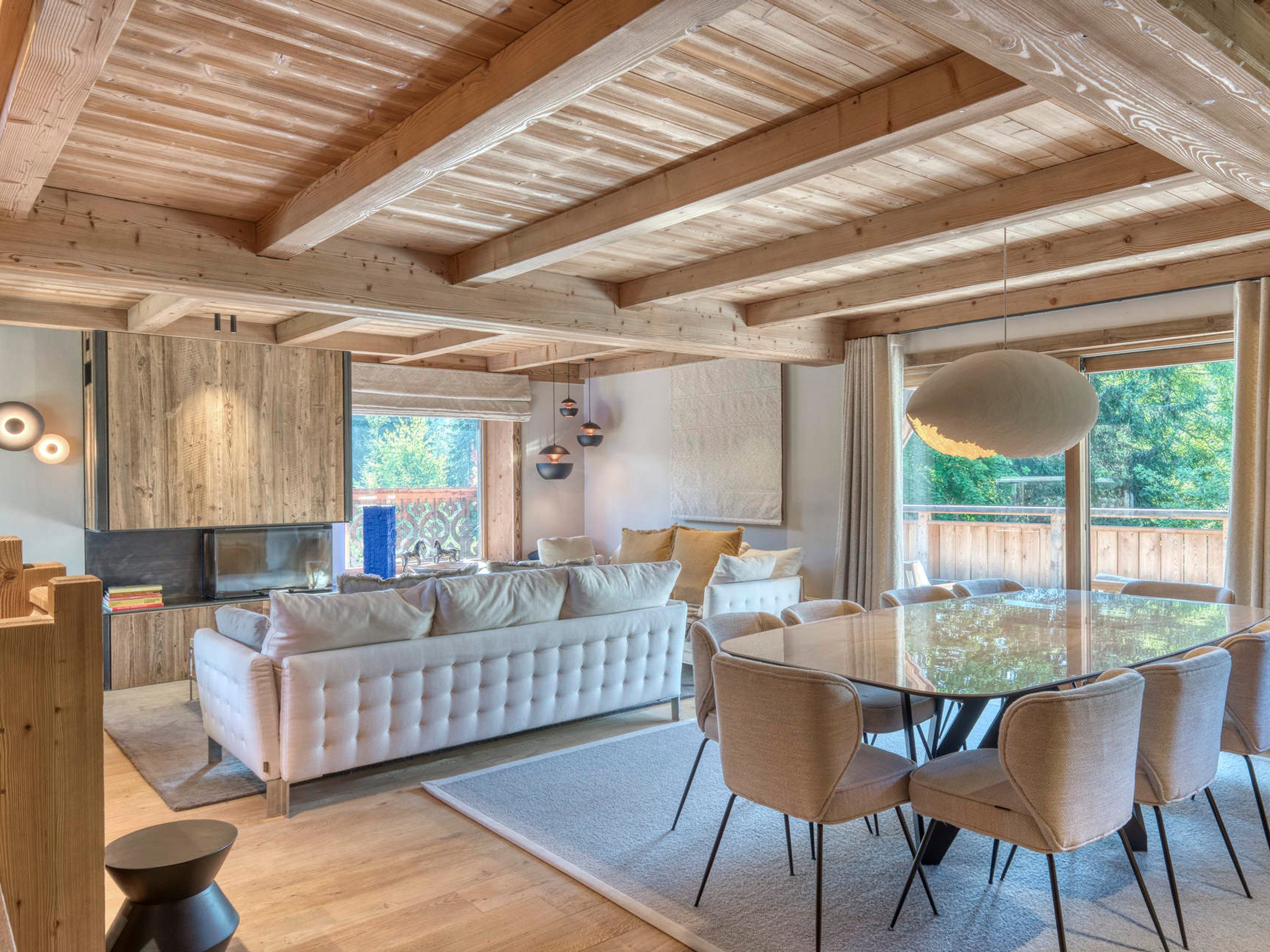 Chalet 7 pièces 12 personnes avec balcon - CHALET "LE TOURET" B - Megève