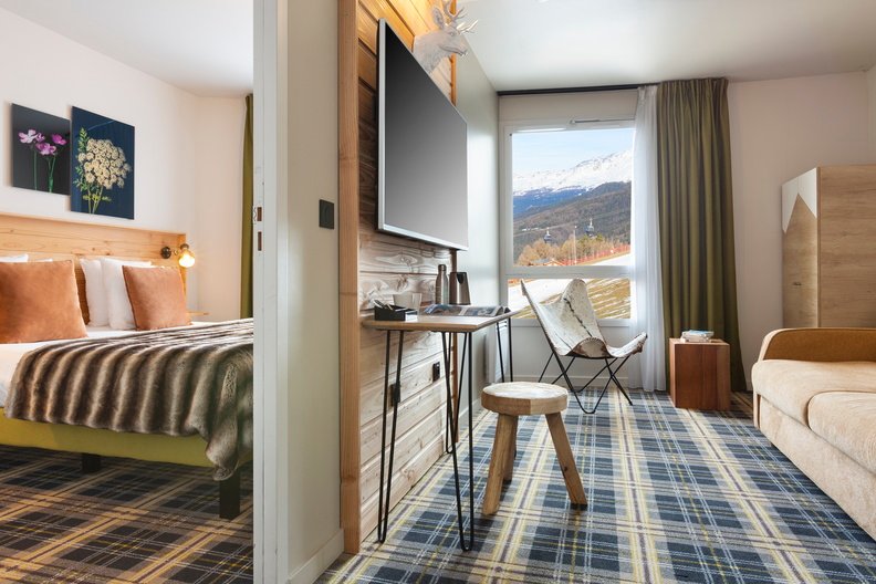 Junior Suite 4 Persons - SOWELL Family La Lauzière 3* - Plagne Montalbert