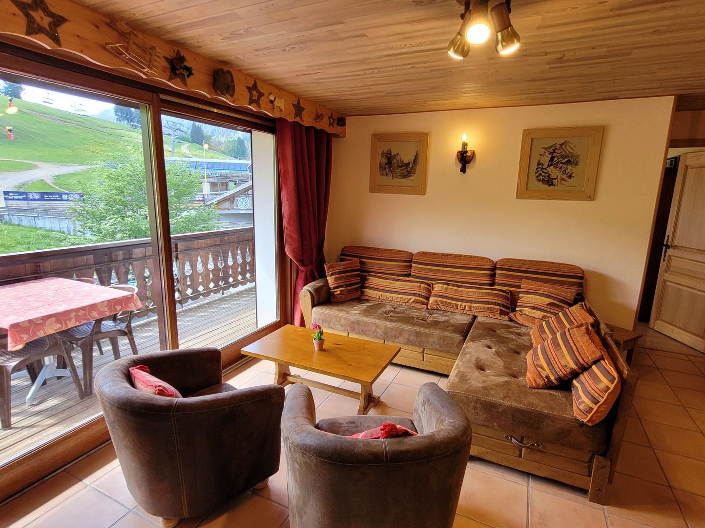 Appartement 5 pièces 10 personnes avec balcon - Résidence LOU BAITANDYS - Les Gets